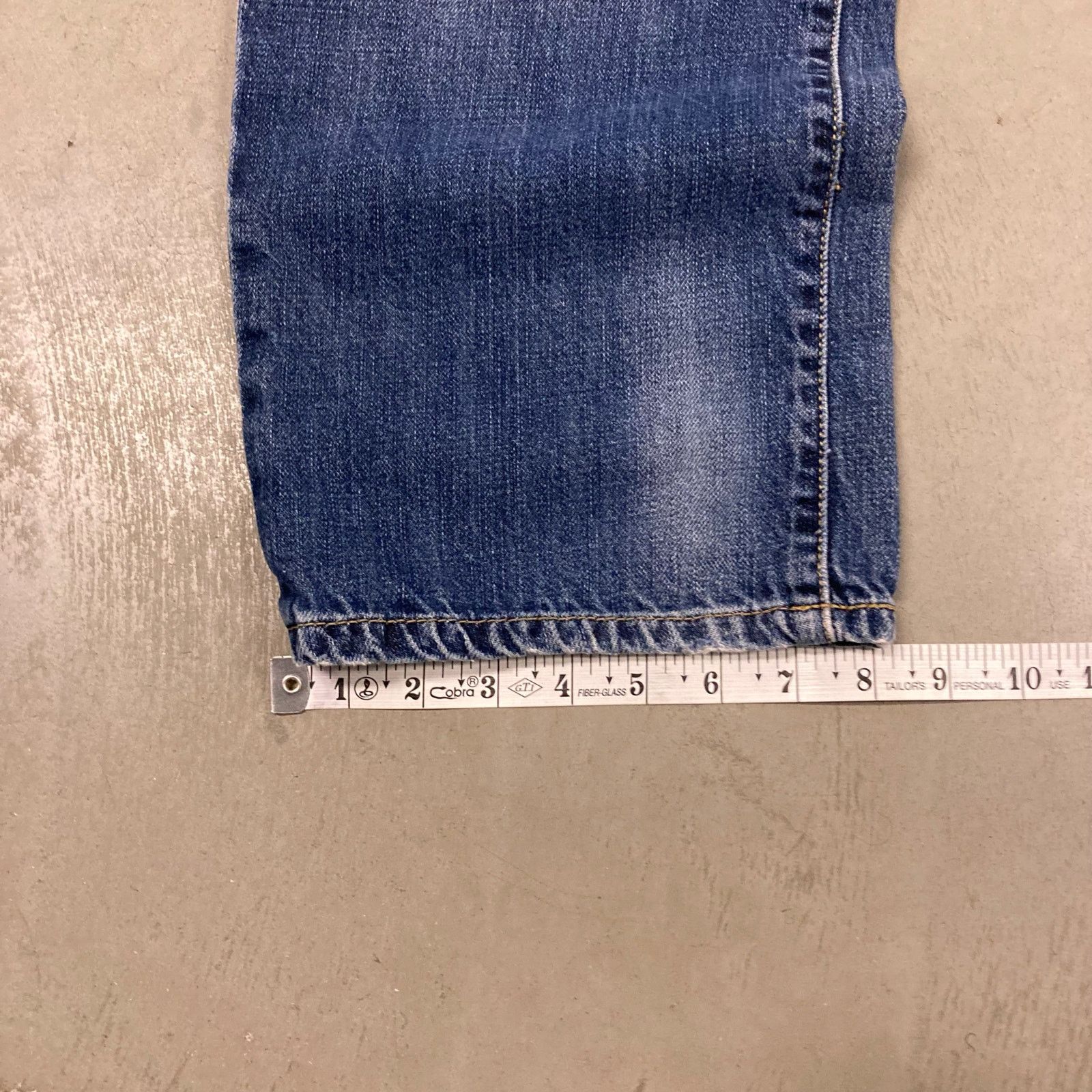 Calvin Klein × Vintage Y2K relaxed Calvin Klein patchwork Jeans 33x29 Size US 33 - 4 Thumbnail