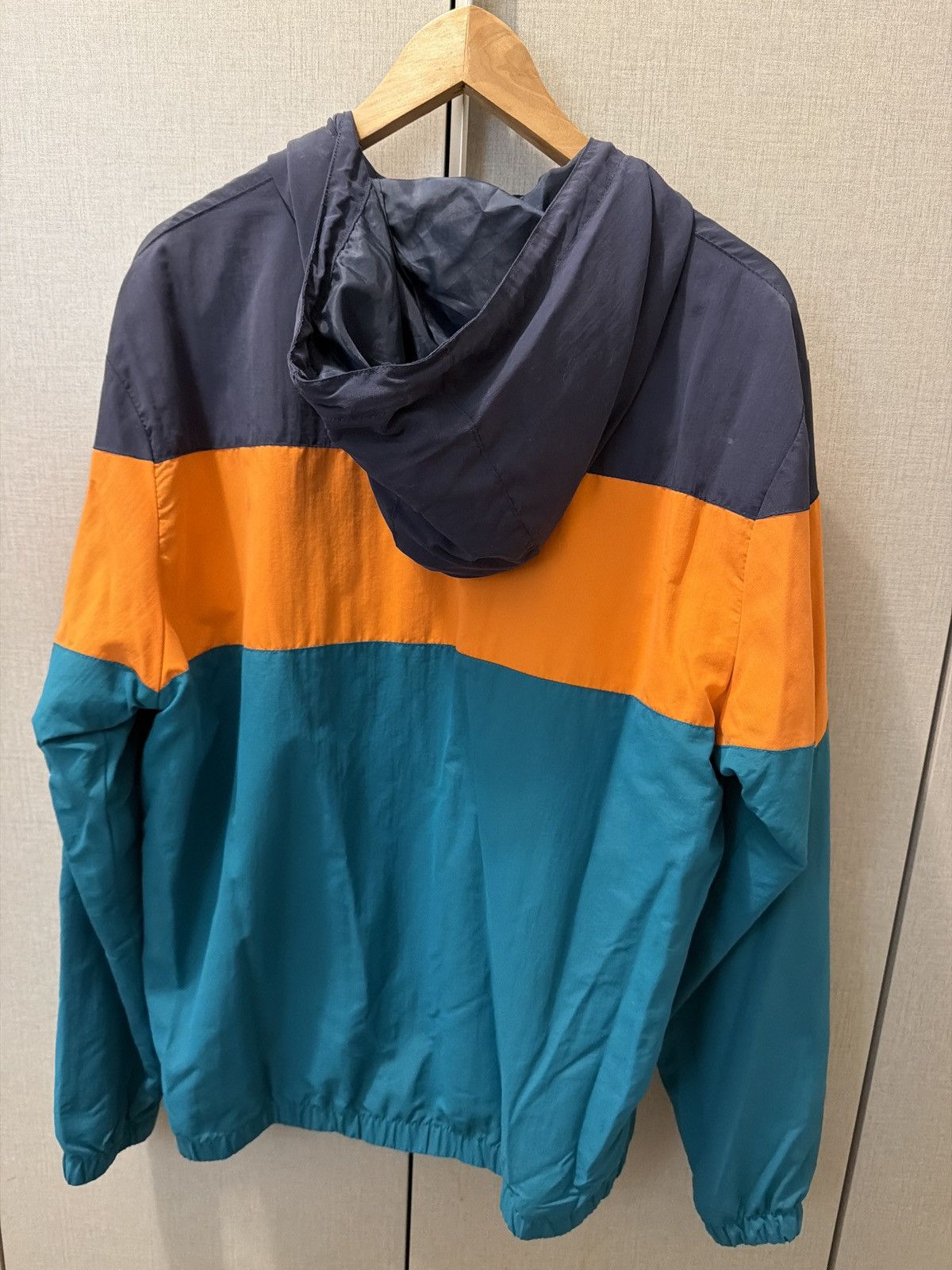 Ellesse ellesse Colorblock Hooded Windbreaker – Teal/Orange/Navy Size US XL / EU 56 / 4 - 2 Thumbnail