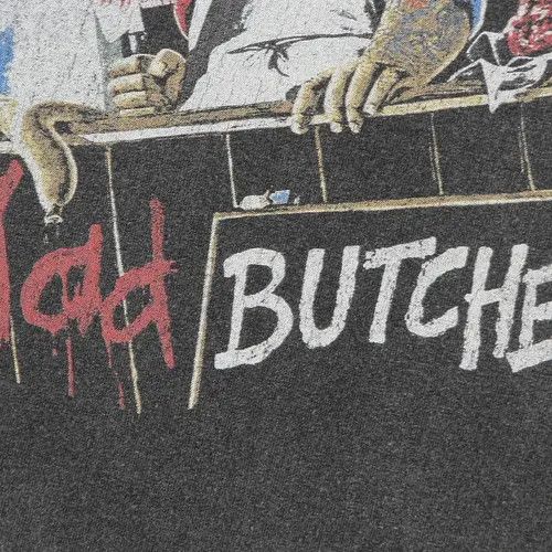 Japanese Brand Hirakawa x Hiro DESTRUCTION MAD BUTCHER SHIRT Vintage Size US XL / EU 56 / 4 - 4 Thumbnail