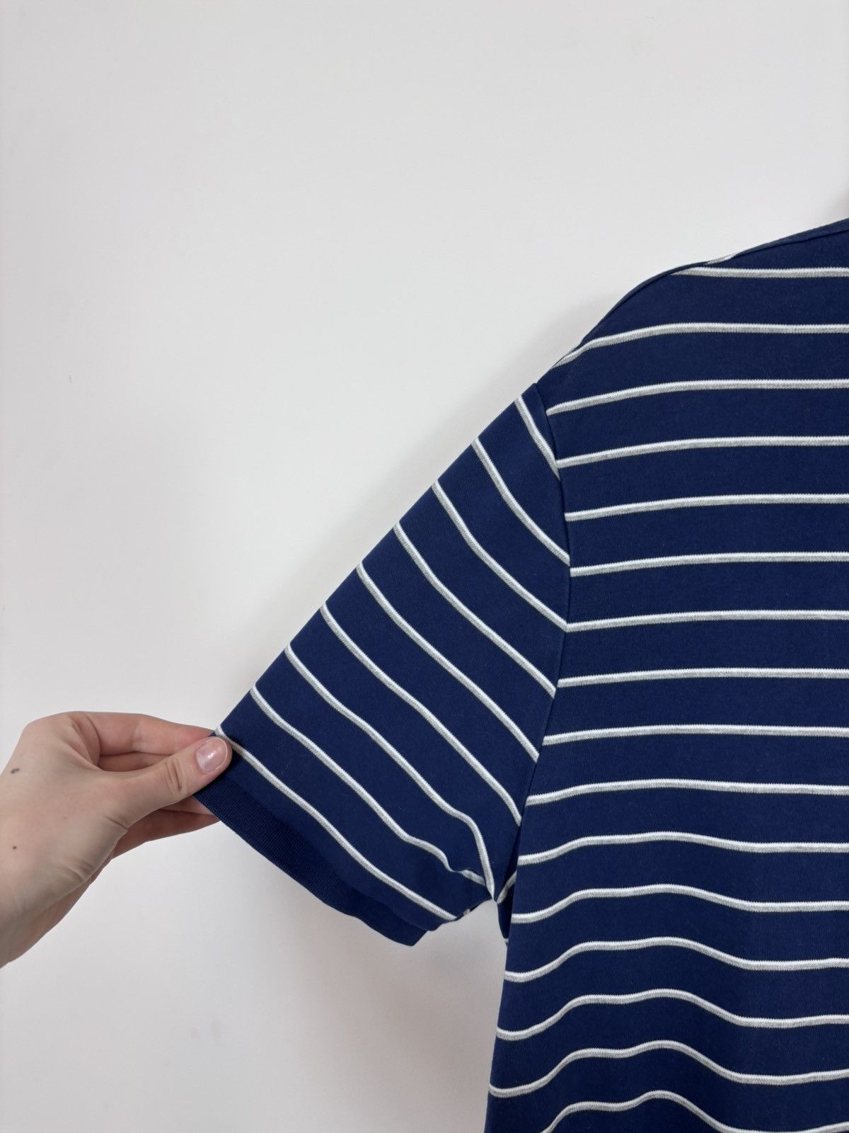 Polo Ralph Lauren Polo Ralph Lauren Men’s Classic Fit Navy White Polo Shirt Size US XL / EU 56 / 4 - 5 Thumbnail