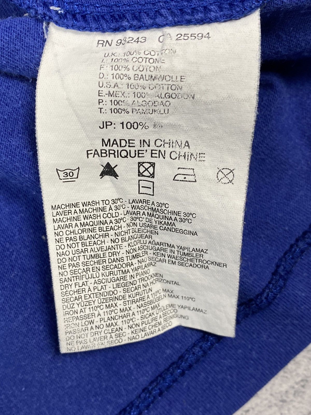 Diesel Vintage 00s Diesel Workwear Graphic Logo Blue T Shirt Size US M / EU 48-50 / 2 - 10 Thumbnail