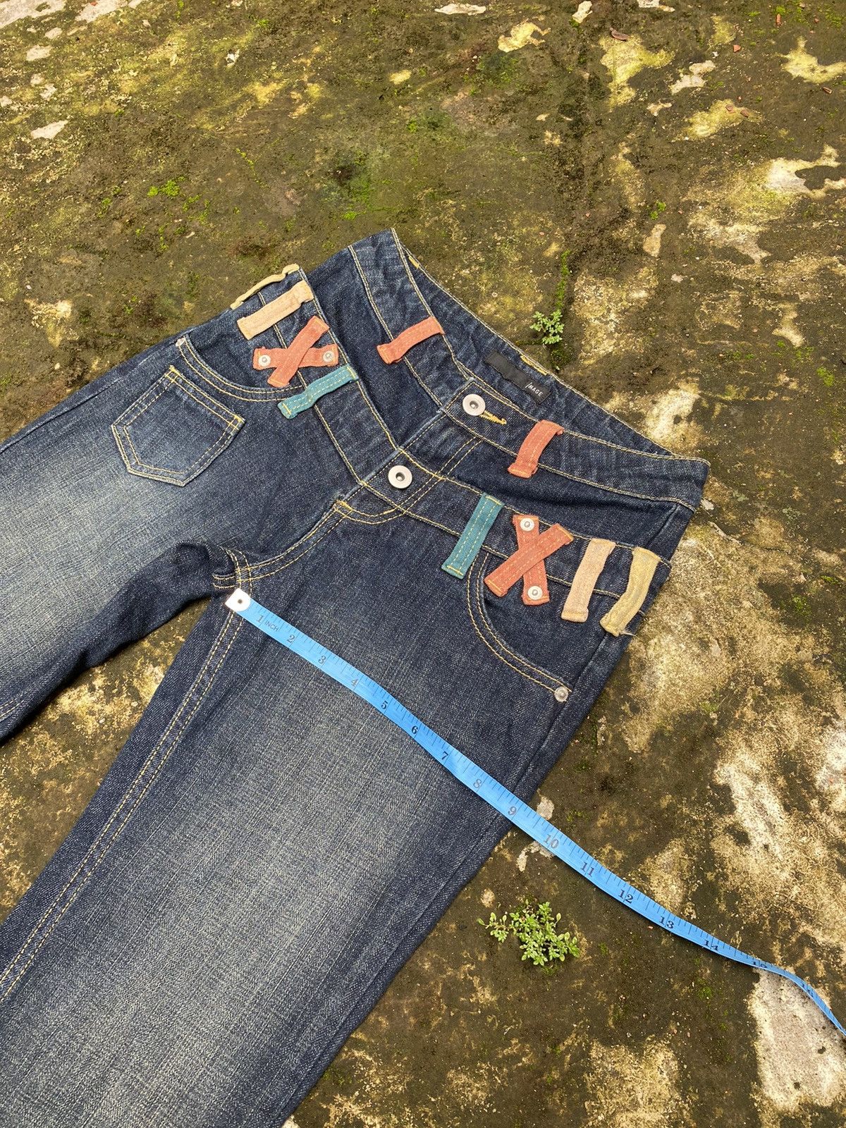 20471120 × If Six Was Nine Double weist image jeans Size 25" / US 0 / IT 36 - 8 Thumbnail
