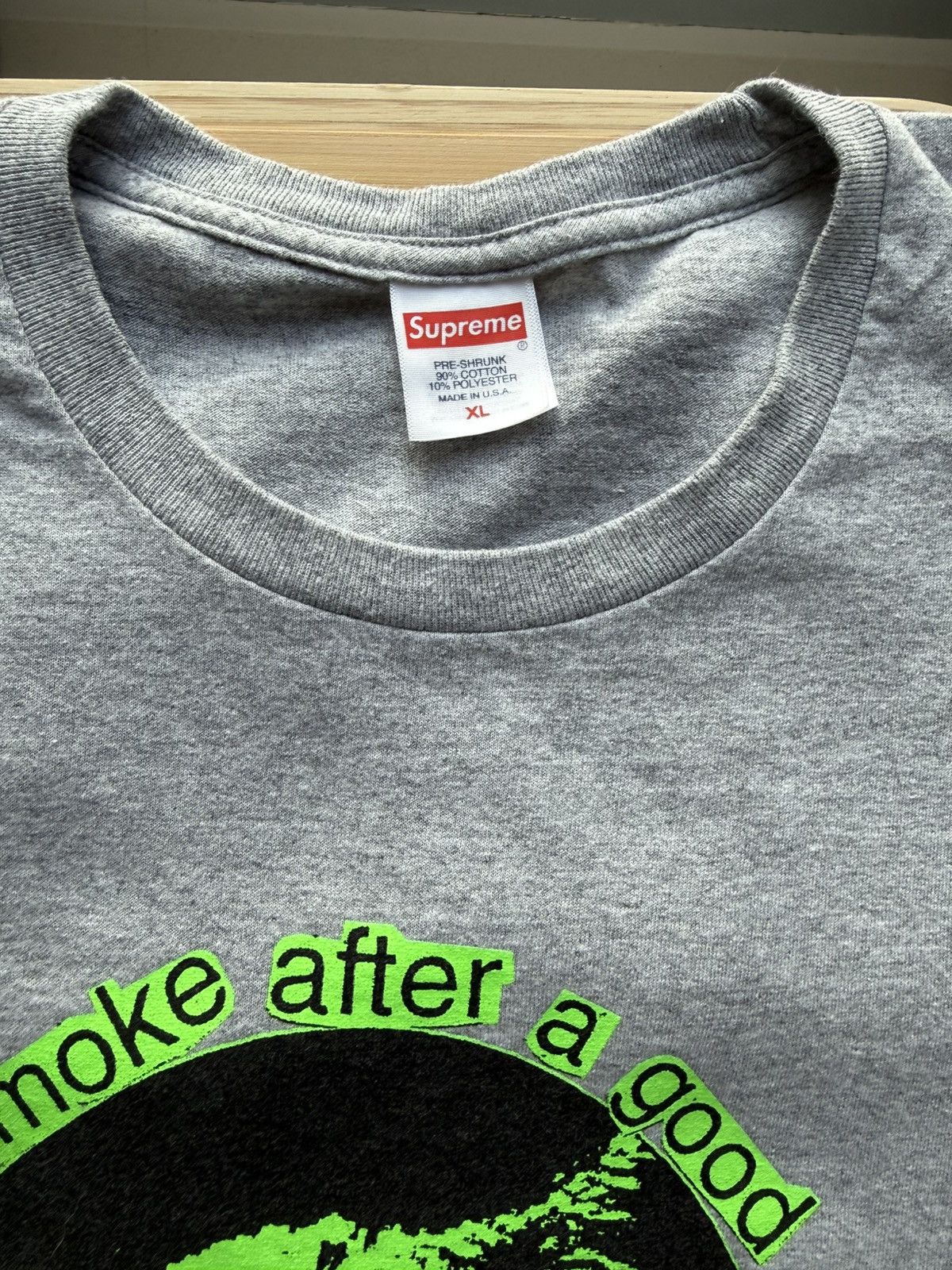 Supreme Supreme “like a smoke after a good fuck” Size US XL / EU 56 / 4 - 4 Thumbnail