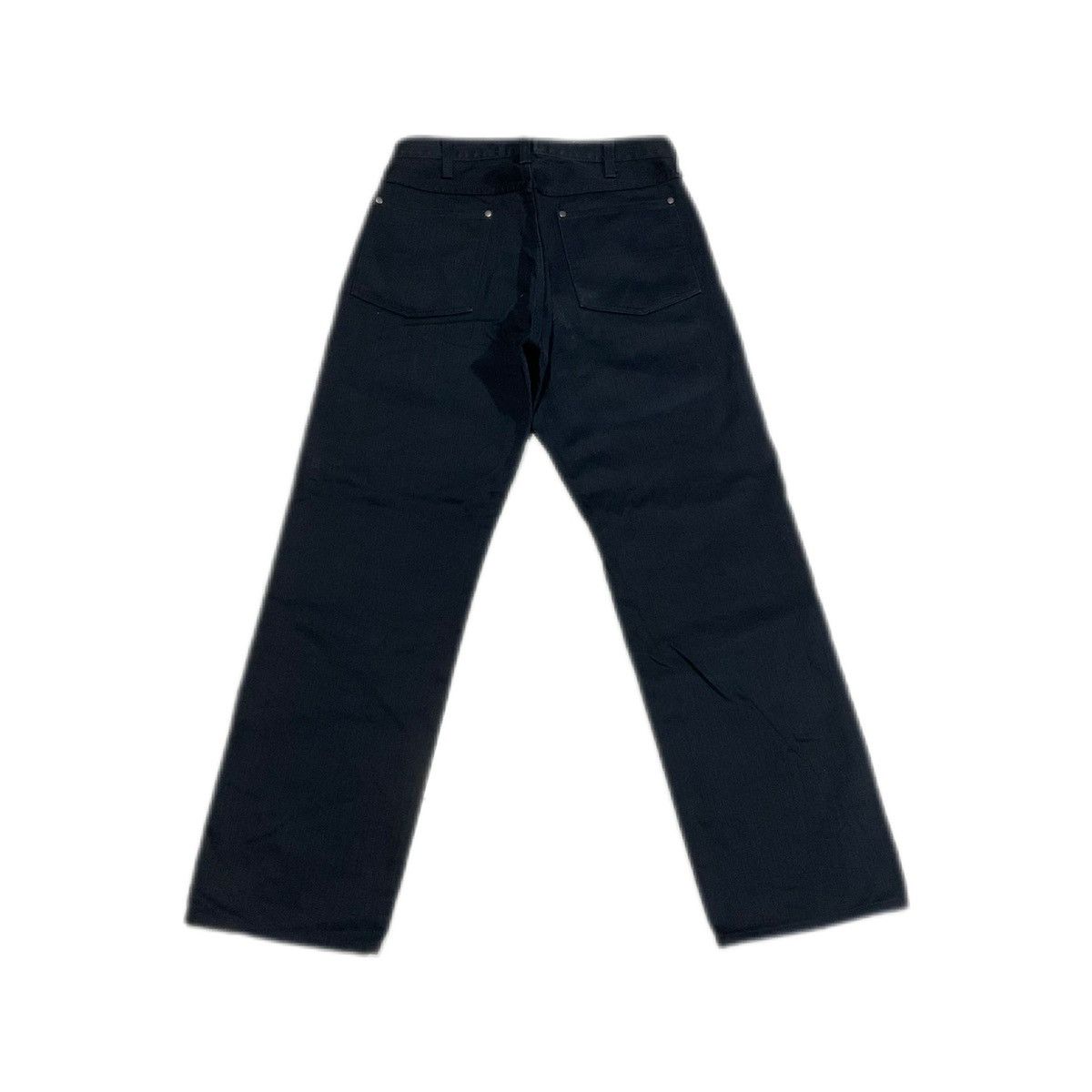 Japanese Brand × Needles × Nepenthes 🔥Archived Nepenthes Waxed Black Denim Size US 30 / EU 46 - 5 Thumbnail