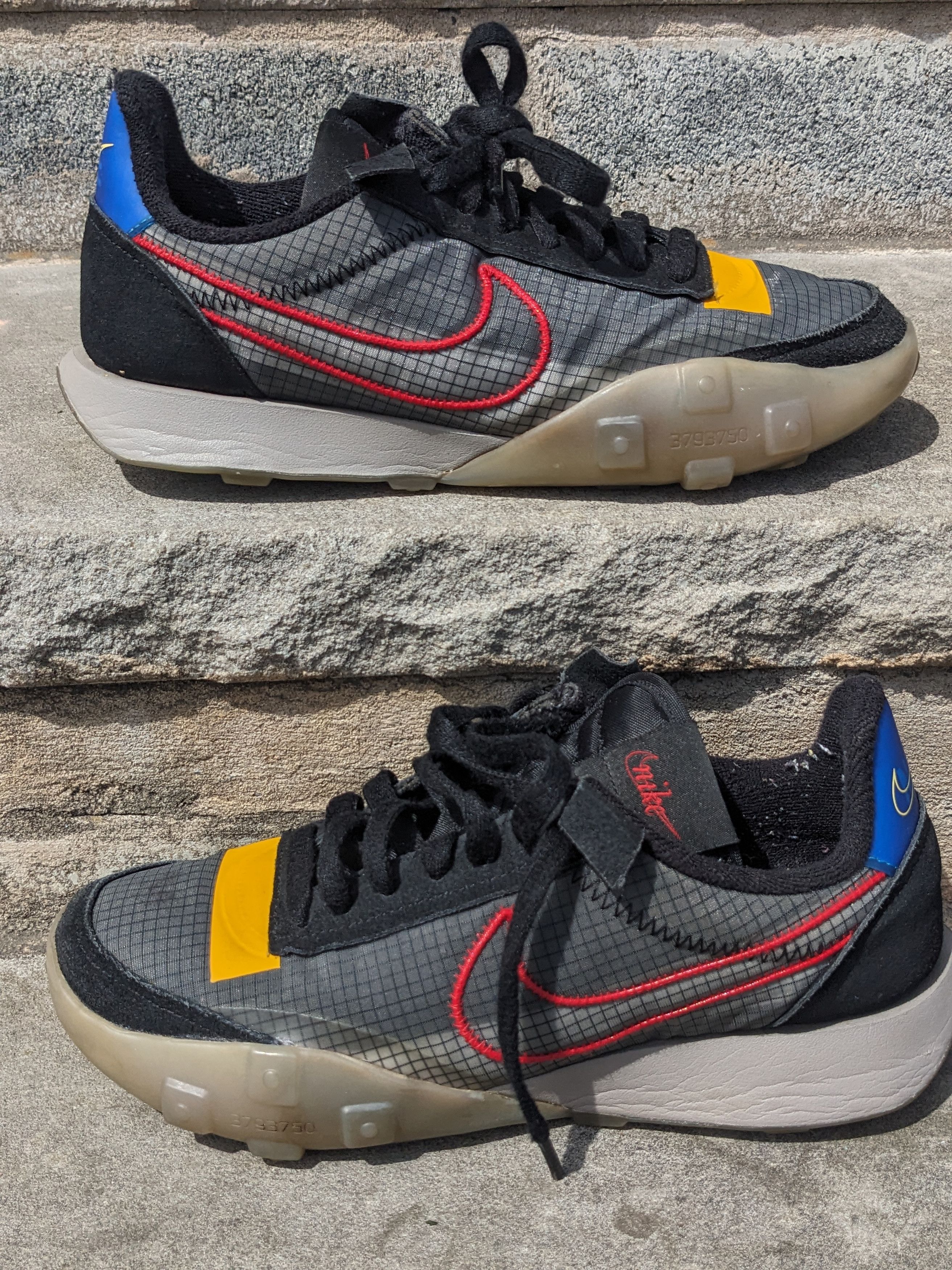 Designer × Nike Nike Waffle Racer 2X Women’s Running Shoes CK6647 002 Size 8 Size US 8 / IT 38 - 1 Thumbnail
