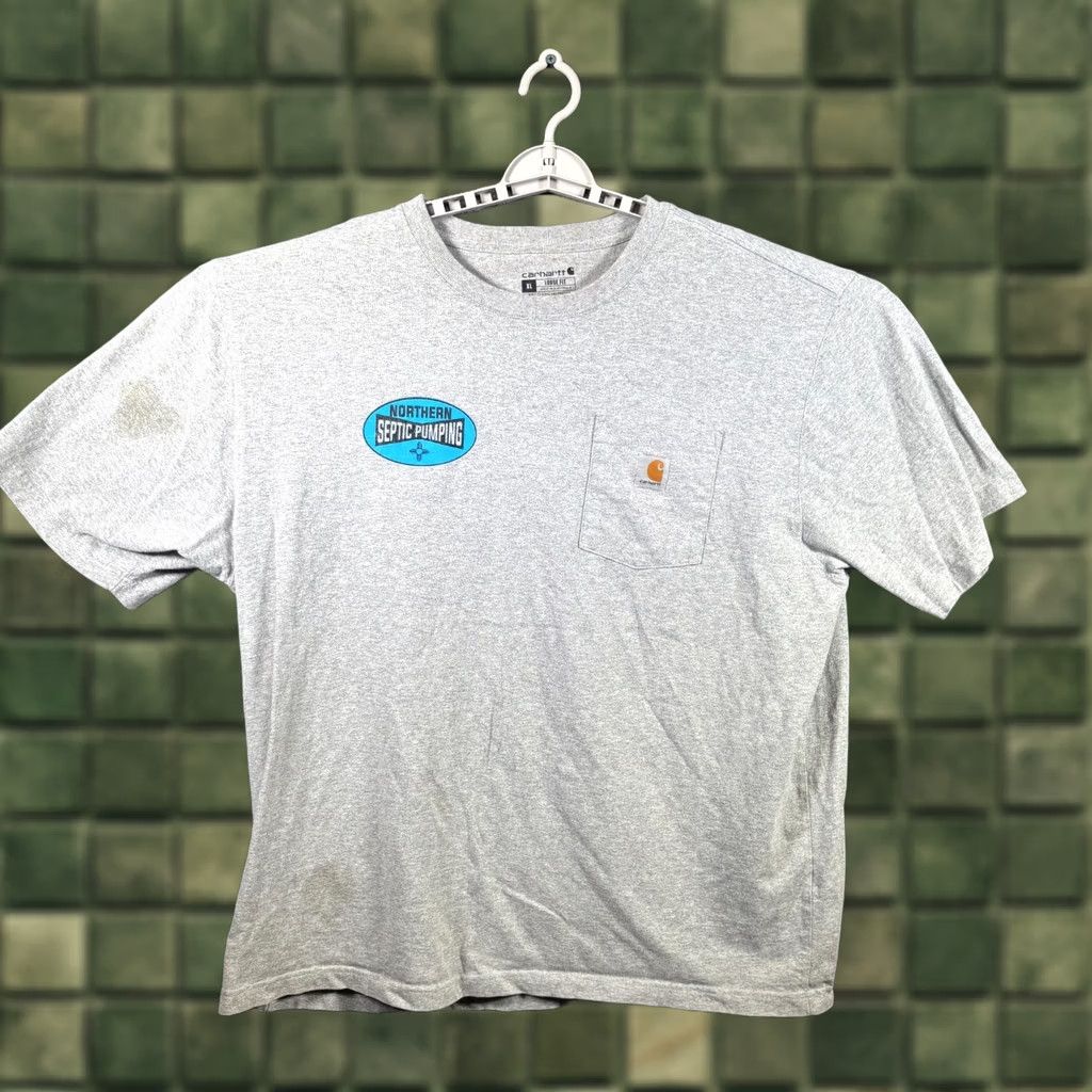Carhartt Carhartt T-Shirt Mens XL Gray Cotton Crew Neck Short Sleeve Pullover Pullover? Size US XL / EU 56 / 4 - 1 Thumbnail