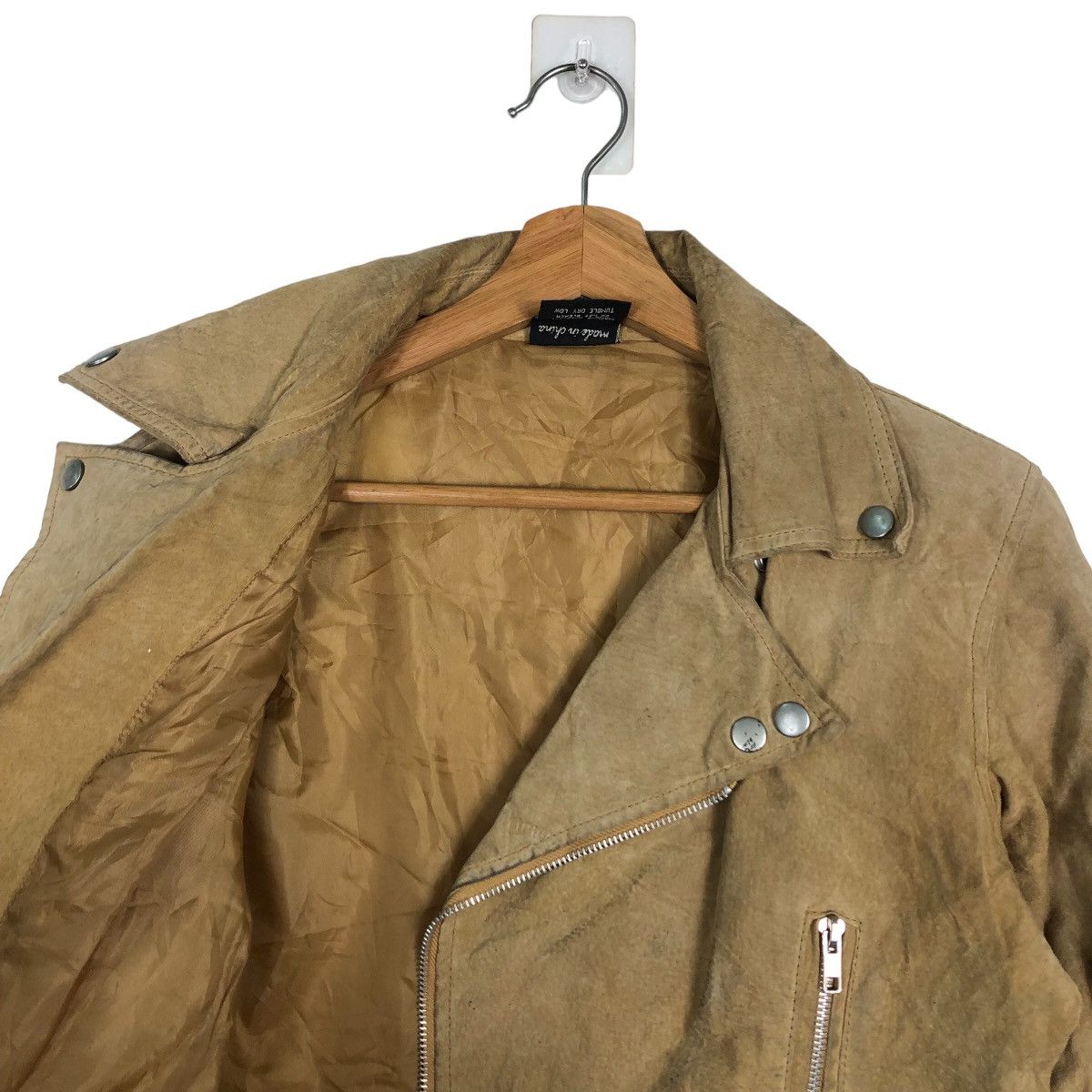 Genuine Leather 🔥90’s Vintage Double Breast Genuine Leather Jacket Racing Size US M / EU 48-50 / 2 - 10 Thumbnail
