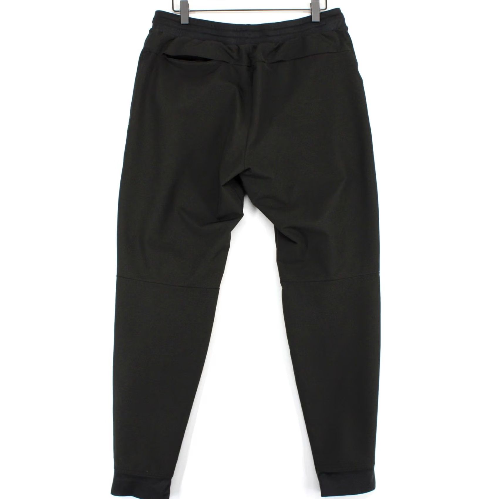 Vintage UNRL Jogger Pants Mens M Black Tapered Performance Stretch Embroidered #22 Size US 31 - 2 Thumbnail