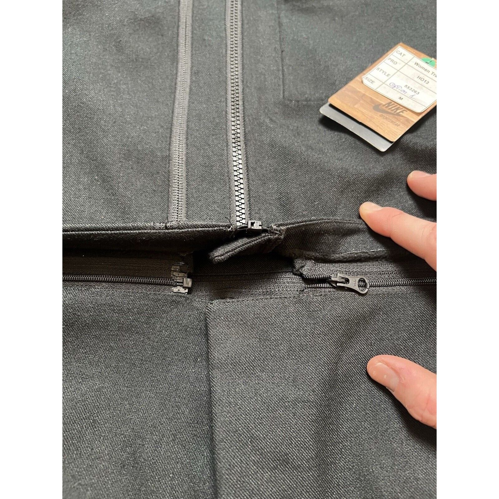 Nike Nike Women’s Black Convertible Parka Black Rare Sample 2013 Size US M / EU 48-50 / 2 - 12 Thumbnail