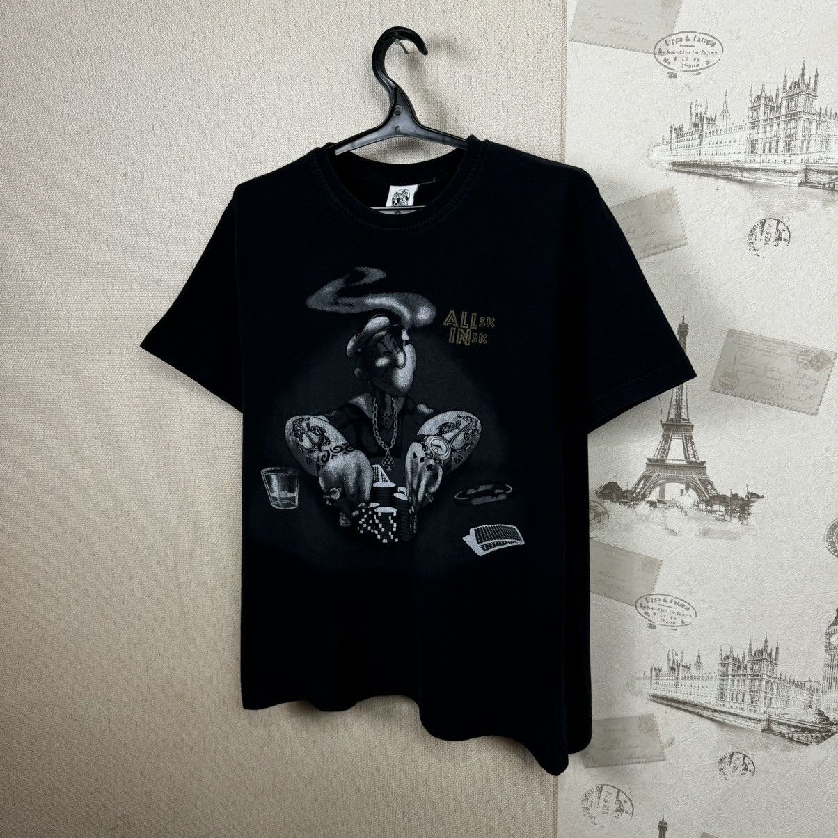 Cartoon Network × Vintage Vintage Popeye T shirt All in Gambling Poker Cartoon 2009 XL Size US XL / EU 56 / 4 - 4 Thumbnail