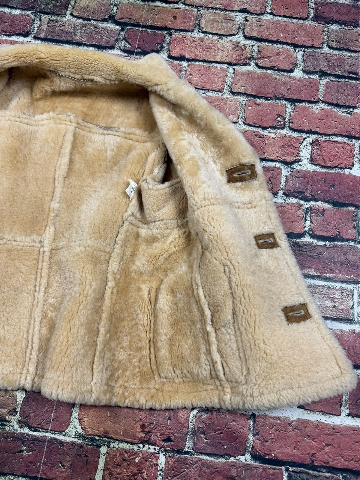 Sears Shearling Sheepskin Rancher Coat Lamb Skin Leather Marlboro Size US L / EU 52-54 / 3 - 5 Thumbnail