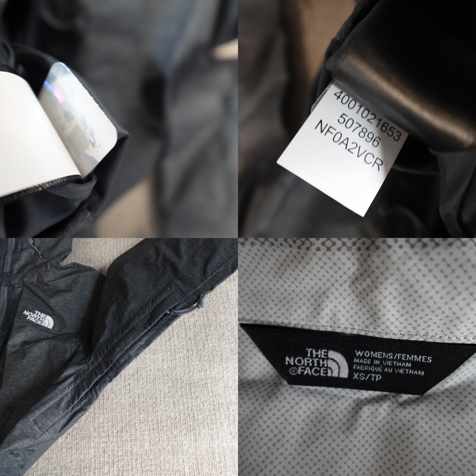 The North Face The North Face Venture 2 Jacket Womens XS Gray Heather NF0A2VCR Hooded Full Zip Size XS / US 0-2 / IT 36-38 - 8 Thumbnail
