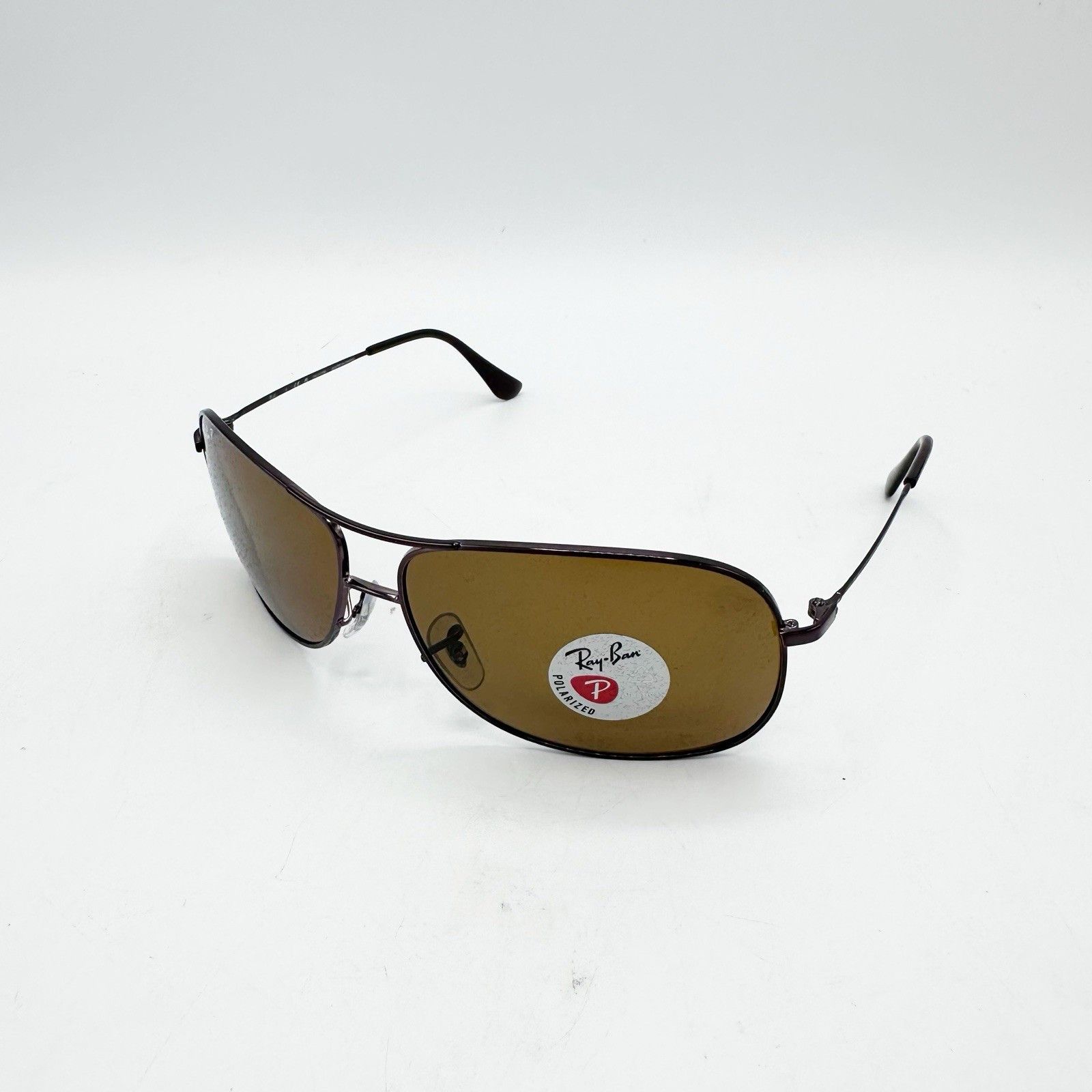 RayBan NEW RAY BAN Bronze Aviator POLARIZED Brown lens Sunglass Size ONE SIZE - 2 Thumbnail