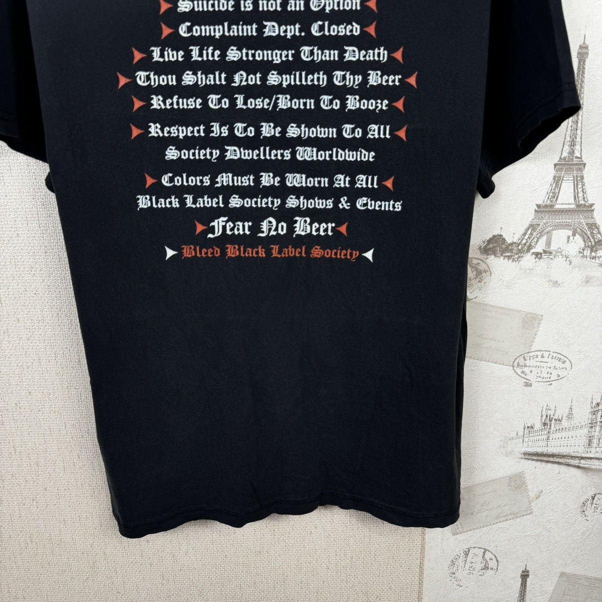 Band Tees × Vintage Vintage Black Label Society T shirt Black L Rock Band Size US L / EU 52-54 / 3 - 17 Thumbnail