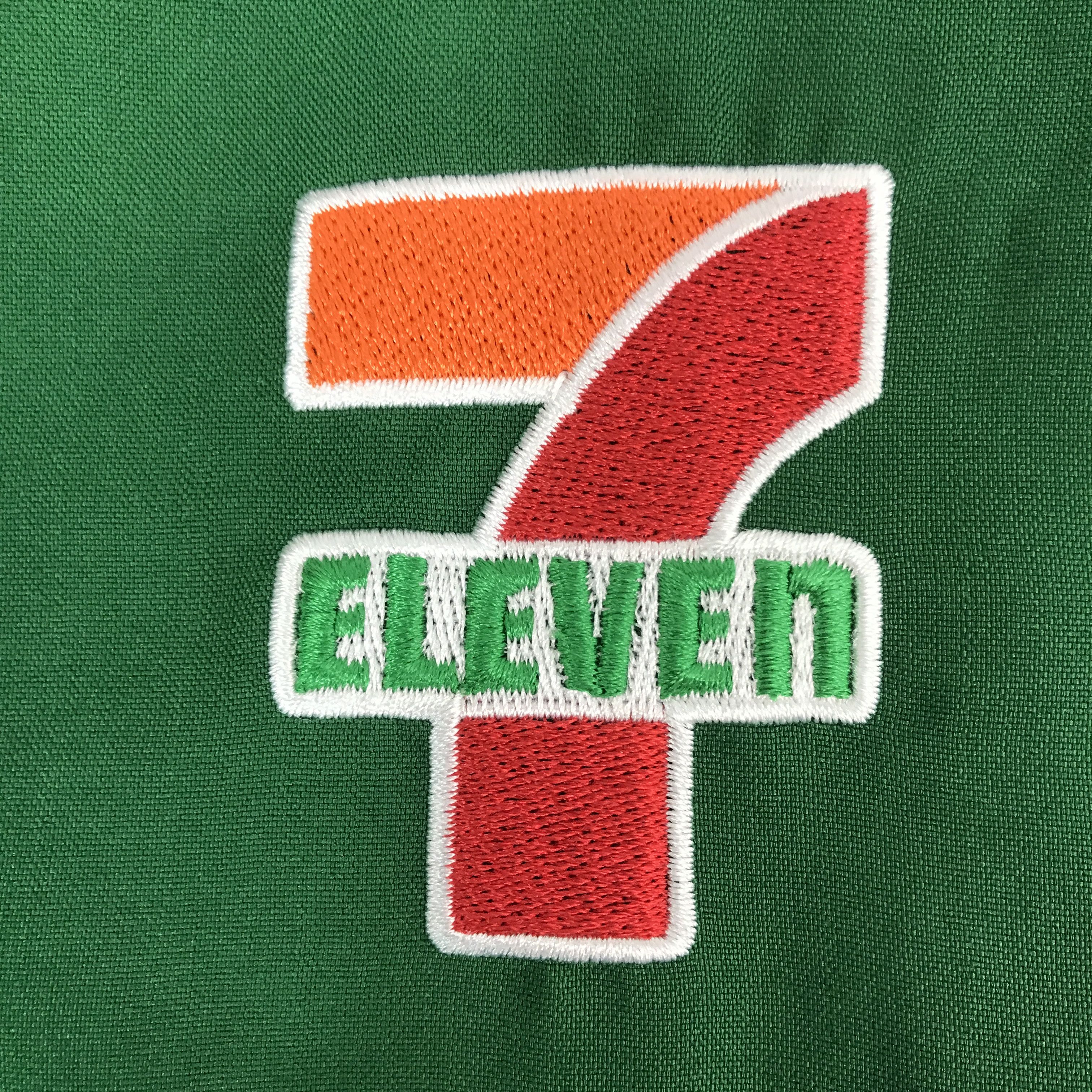 Japanese Brand Vintage 7 eleven japan Uniform green overshirt Size US L / EU 52-54 / 3 - 9 Thumbnail