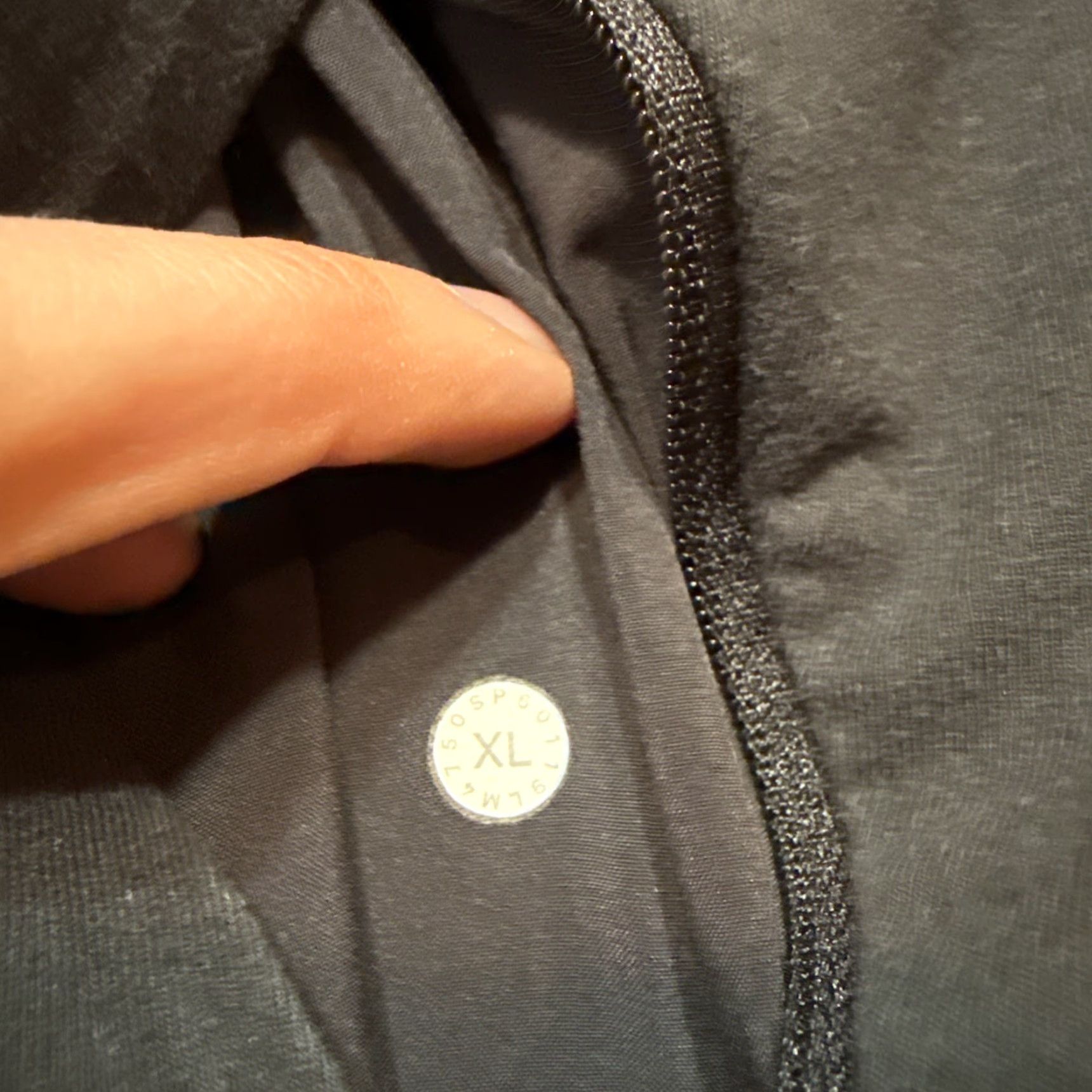 Lululemon Lululemon City Sweat Full Zip Hoodie Sweatshirt Mens XL Black Size US XL / EU 56 / 4 - 4 Thumbnail