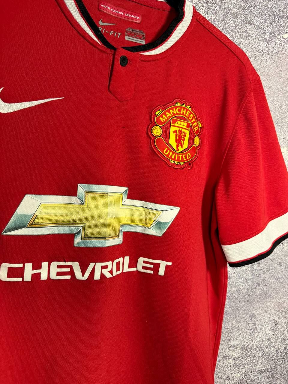 Vintage Vintage Manchester United 2014/15 Nike Soccer Jersey Size US S / EU 44-46 / 1 - 11 Thumbnail