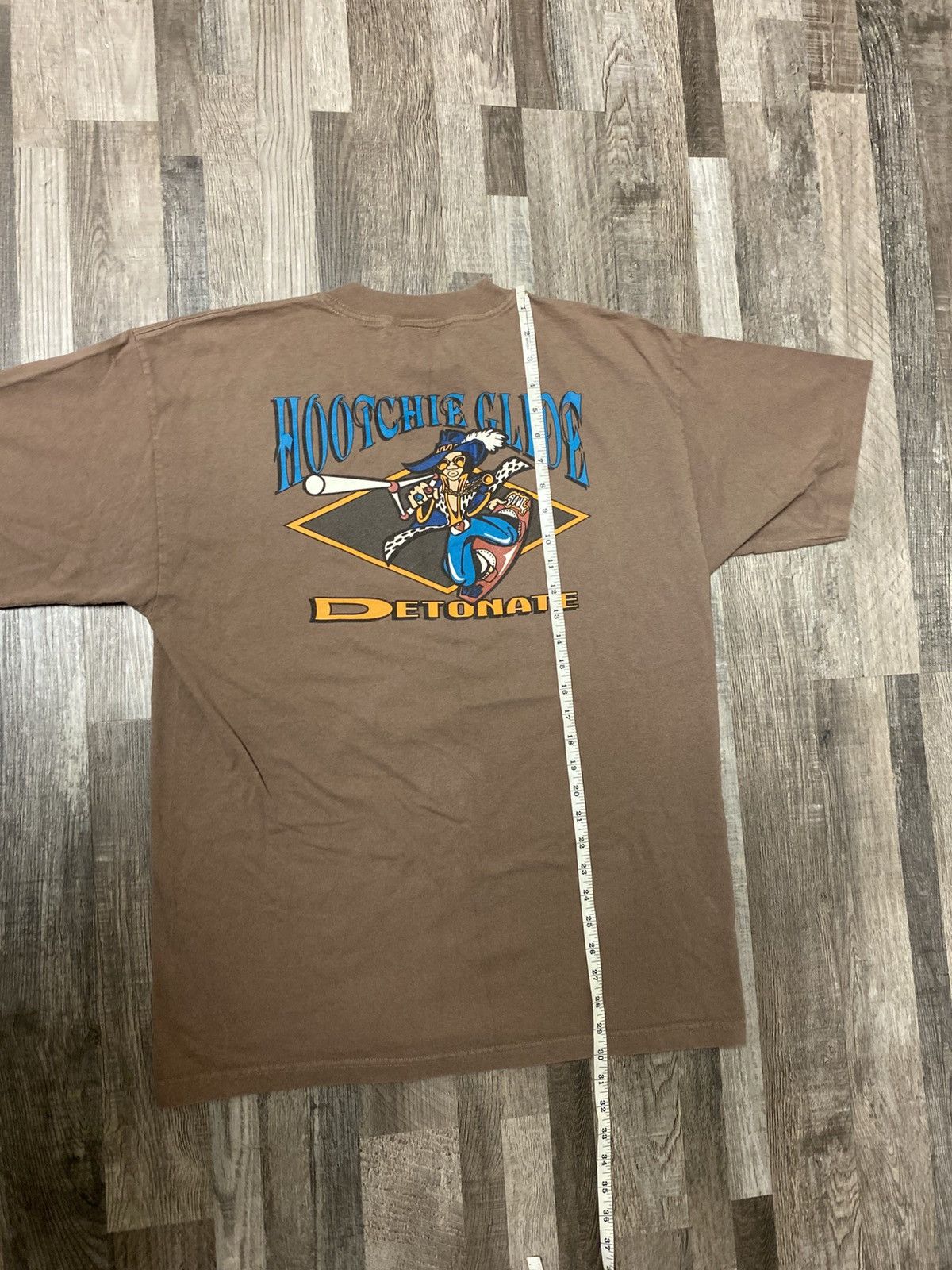 Vintage Vintage 90’s Detonate Single Stitch Hootchie Glide Tee Rare Size US XL / EU 56 / 4 - 13 Thumbnail
