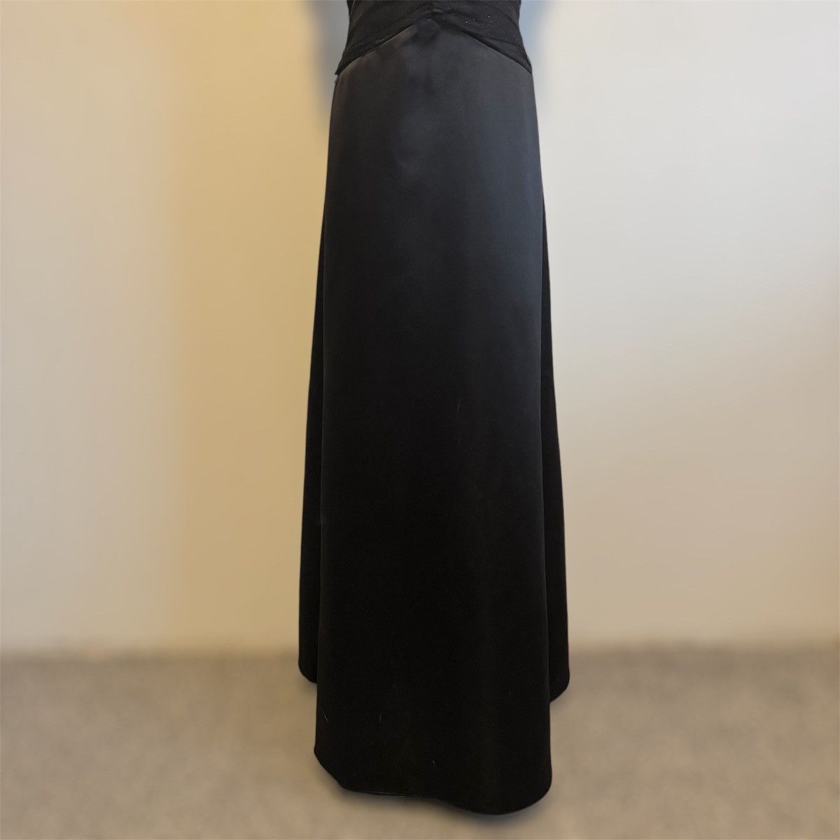 dark blue dresses A Line V Neck Navy Blue Backless Long Prom Dresses, Open Back Dark Blu –  jbydress main image 0