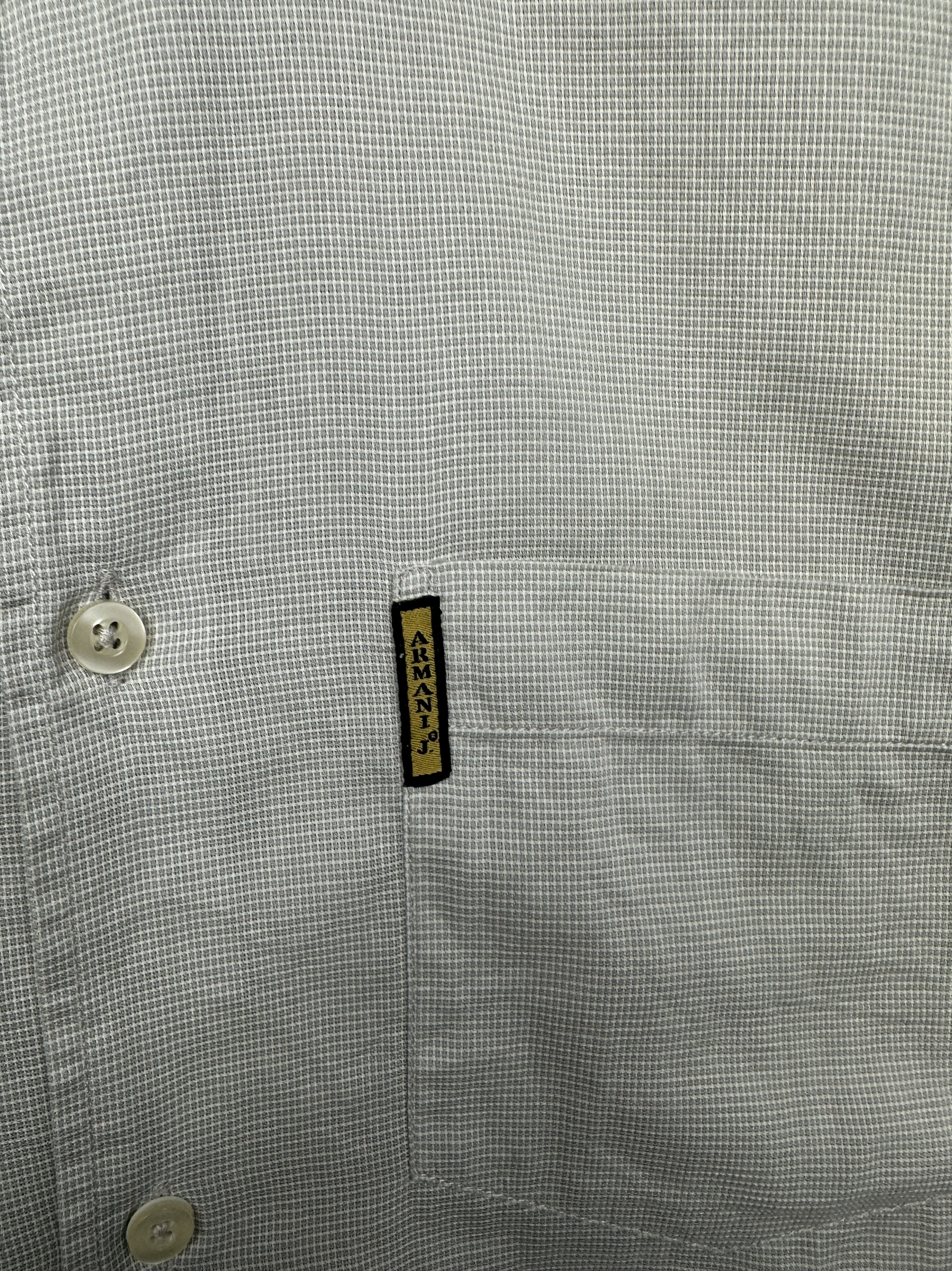 Armani Armani Jeans 90s Vintage Mens Short Sleeve Shirt Size US XL / EU 56 / 4 - 3 Thumbnail
