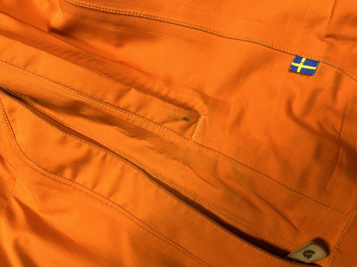 Fjallraven Fjallraven Eco Shell softshell Orange rare jacket women Size L / US 10 / IT 46 - 16 Thumbnail