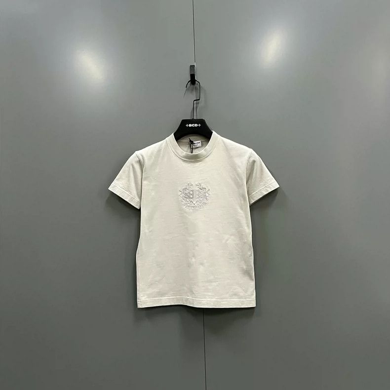 Balenciaga Balenciaga Double B Embroidery Short Sleeve with Wheat Pat Size US XS / EU 42 / 0 - 1 Thumbnail
