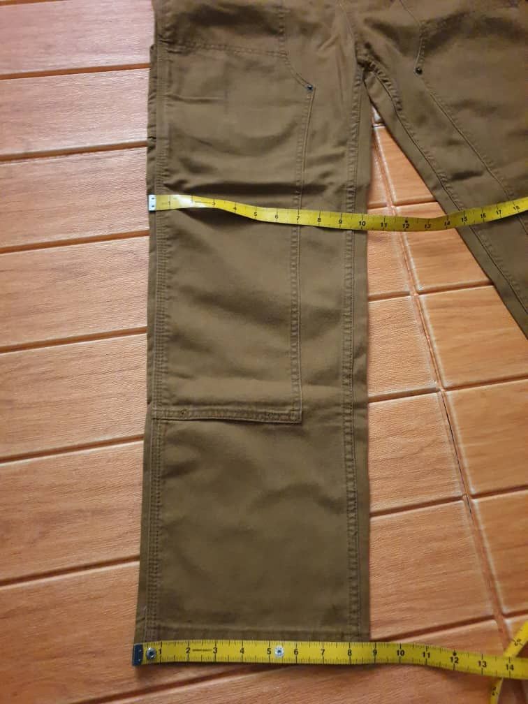 Japanese Brand Double knee brown colour carpenter pant Size US 31 - 10 Thumbnail