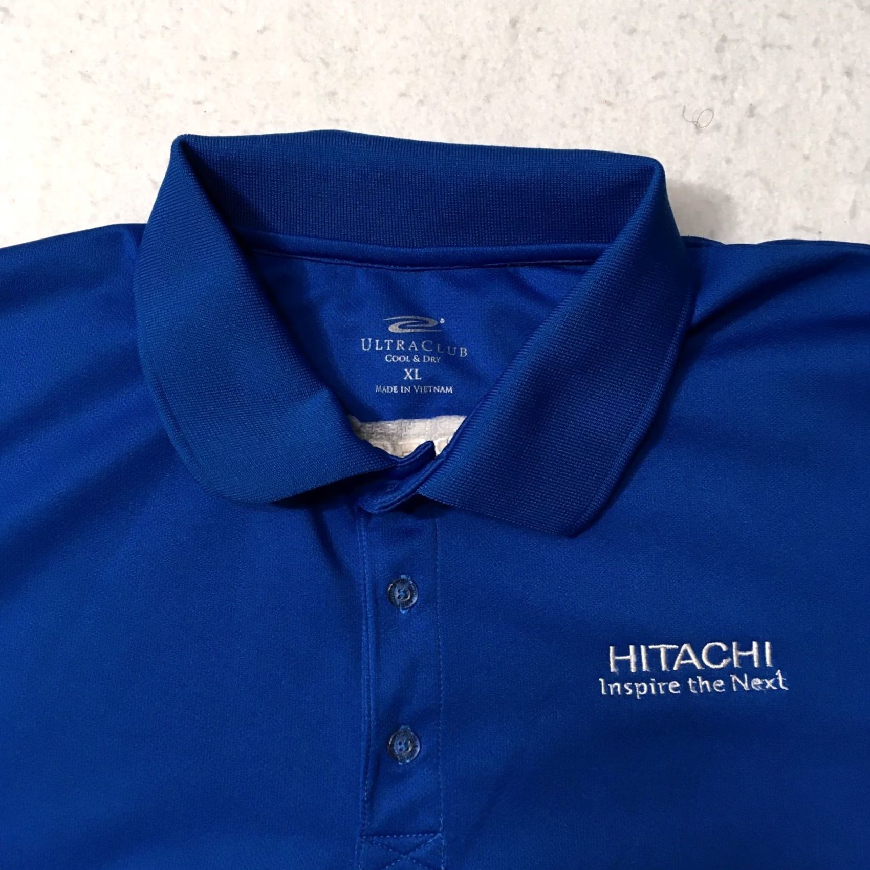 Vintage VINTAGE ultra club Polo Shirt Mens XL Royal Blue Golf Pullover Short Sleeve Logo Big & Tall Size US XL / EU 56 / 4 - 2 Thumbnail