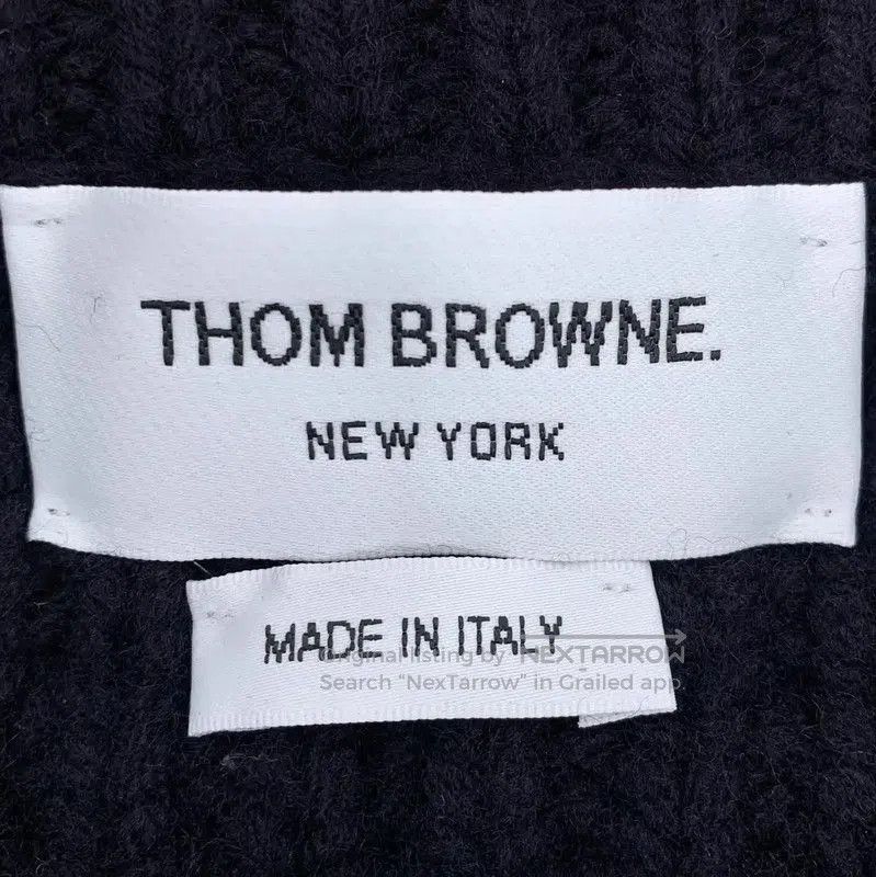 Thom Browne Thom Browne Navy Wool Pullover Sweater . Size US M / EU 48-50 / 2 - 5 Thumbnail