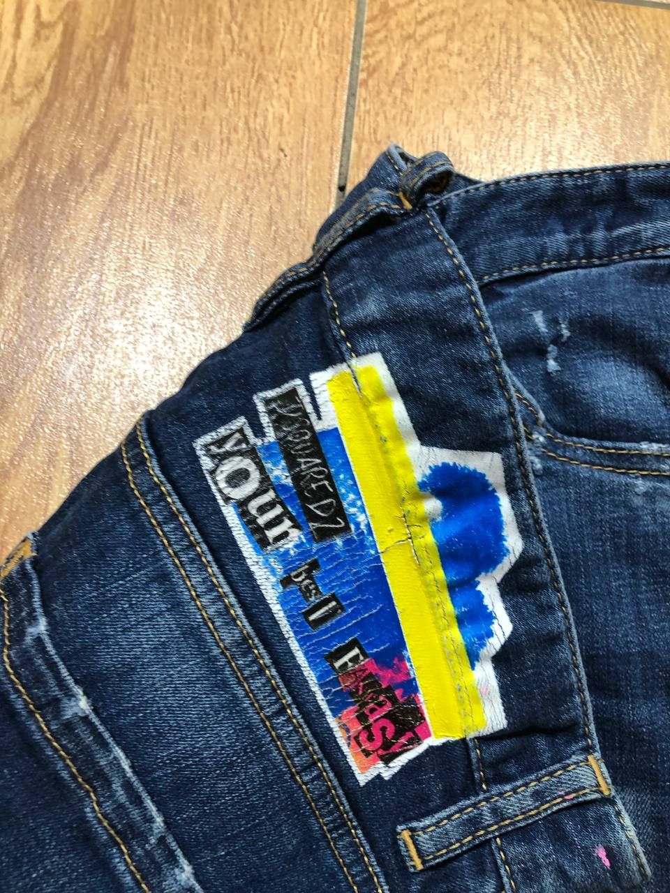 Dsquared2 DSQUARED2 Distressed TIDY BIKER JEAN Dan Dean Jeans Pants Size US 32 / EU 48 - 4 Thumbnail