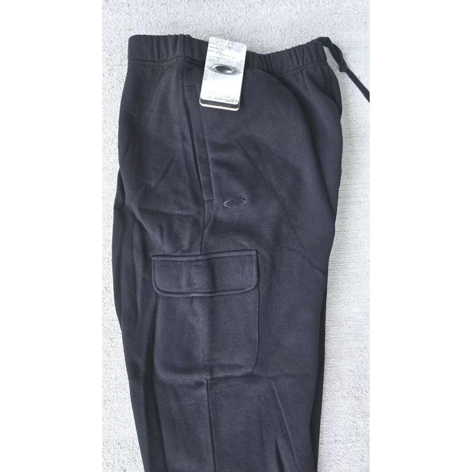Oakley Oakley Y2K Sweatpants Men L Blk Utility Cargo Lounge Joggers Size US 36 / EU 52 - 2 Thumbnail