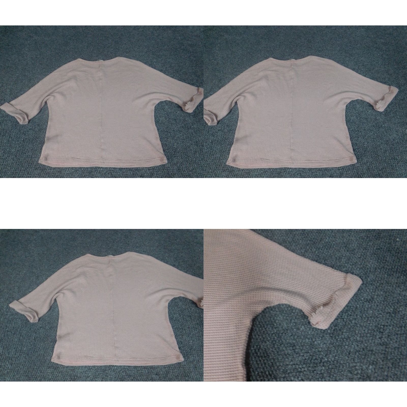 Pinko Ginger G Womens Sweater S Pink Dolman Crew Knit Pullover Short Sleeve Floral Logo Cotton Viscose Lightweight Open Stretch Regular Classic Size S / US 4 / IT 40 - 8 Thumbnail