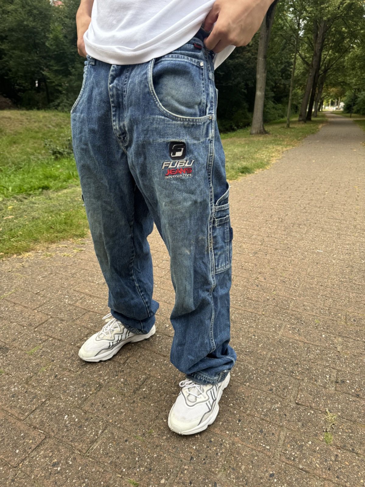 Fubu Fubu Vintage Jeans Avantgarde Streetwear Y2K Size US 34 / EU 50 - 8 Thumbnail