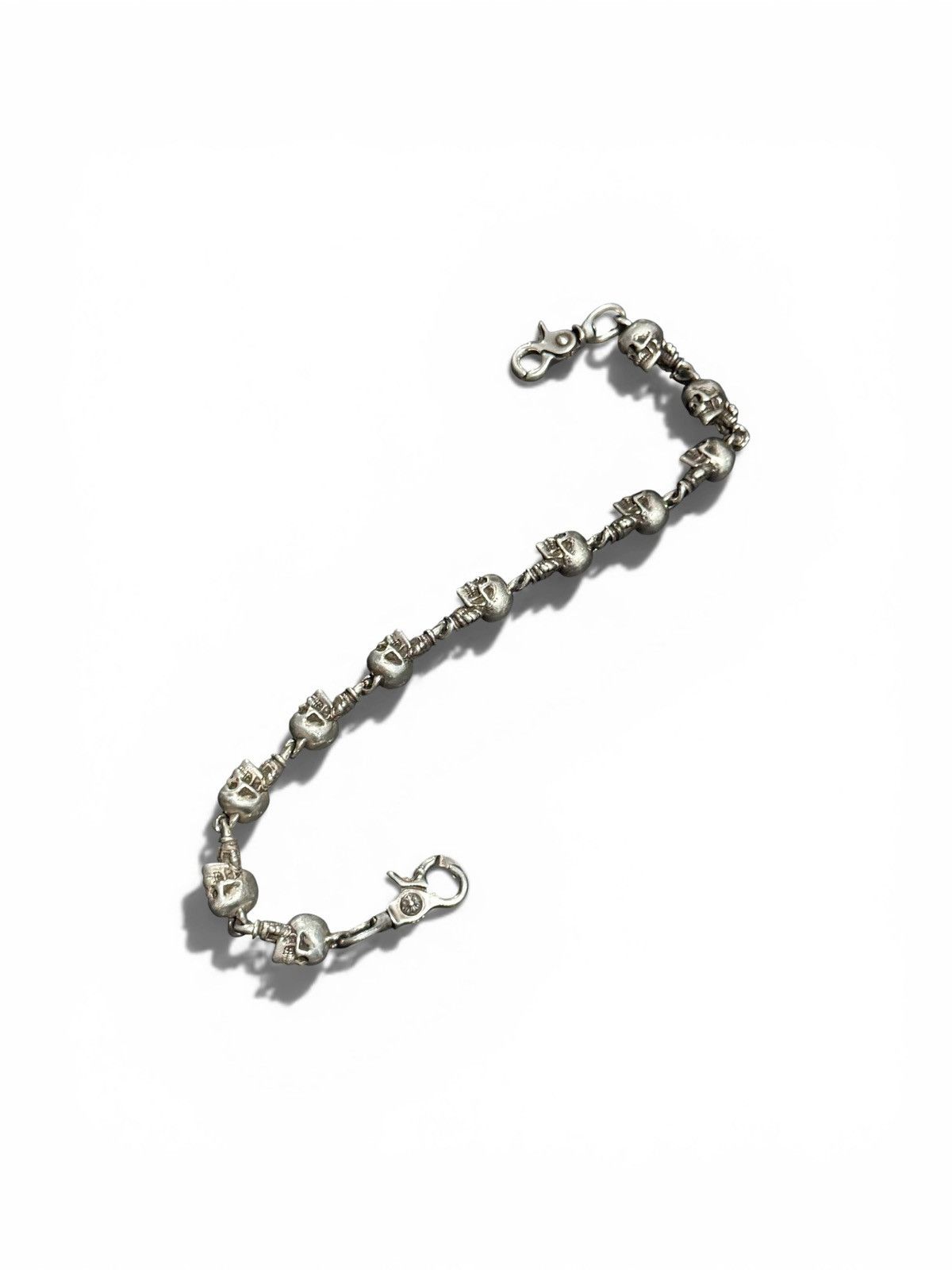 Chrome Hearts Chrome hearts foti skull bracelet | Grailed