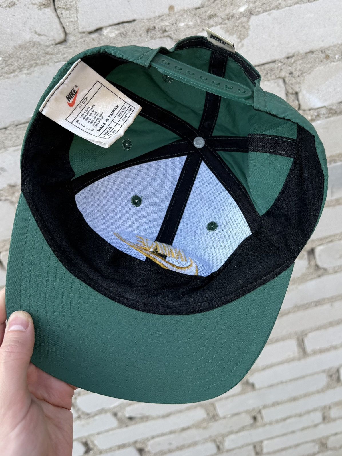 Nike 80's Rare Nike Big Logo Vintage 80's Cap Size ONE SIZE - 3 Thumbnail