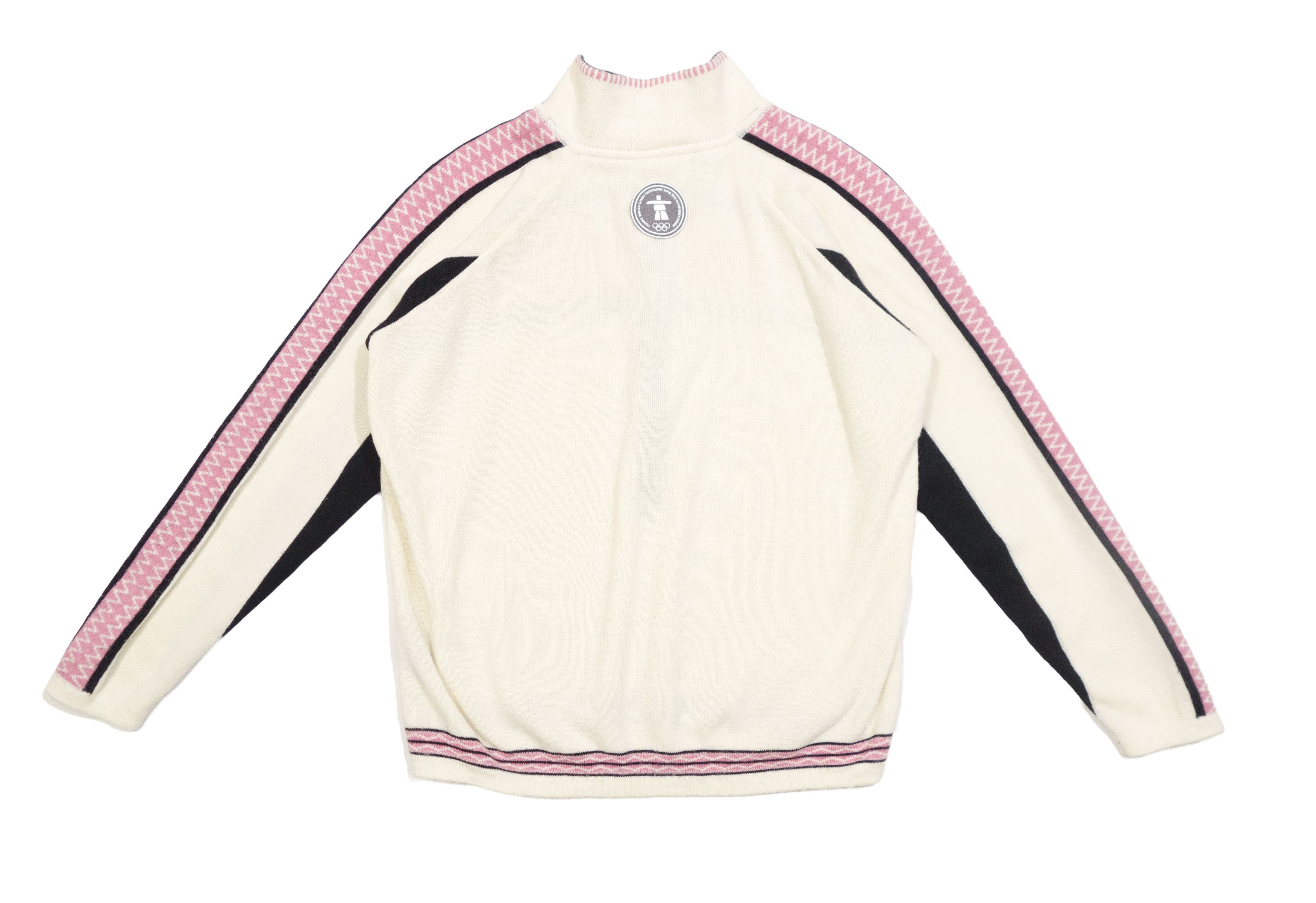 Dale Of Norway Vancouver 2010 Olympic Merino Wool 1/4 Zip Fair Isle Sweater Size S / US 4 / IT 40 - 2 Thumbnail