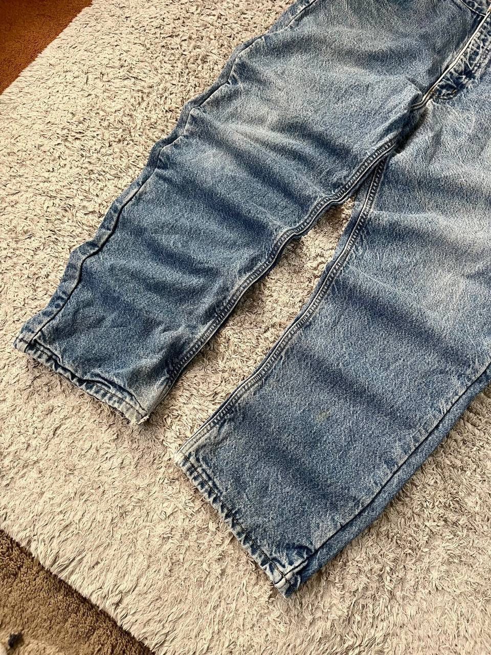 Carhartt × Vintage 90s Carhartt Jeans Vintage Streetwear Rare Logo Size US 34 / EU 50 - 8 Thumbnail