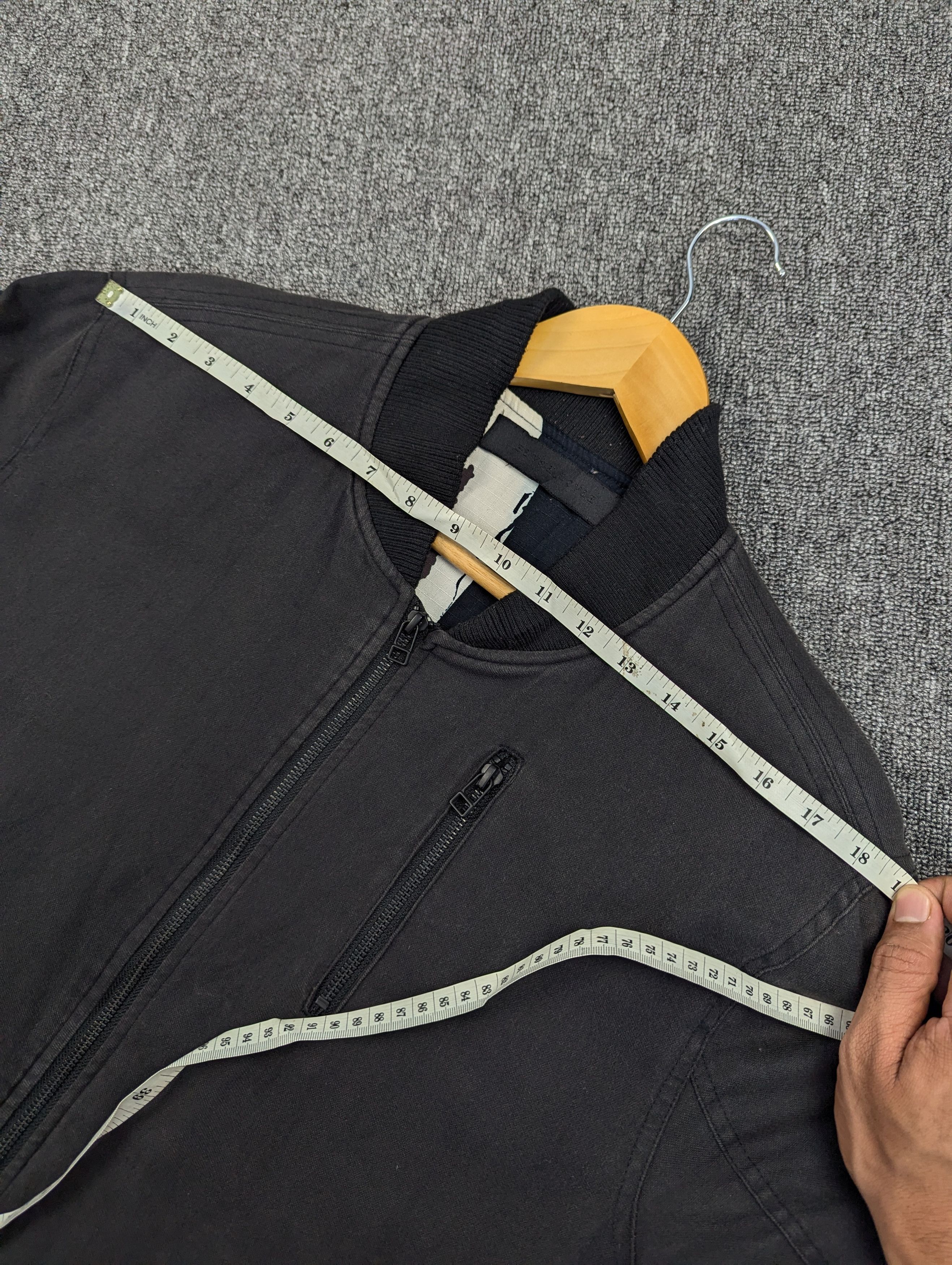 Black Scale Black Scale FADED Bomber Zipper Jacket Size US M / EU 48-50 / 2 - 19 Thumbnail