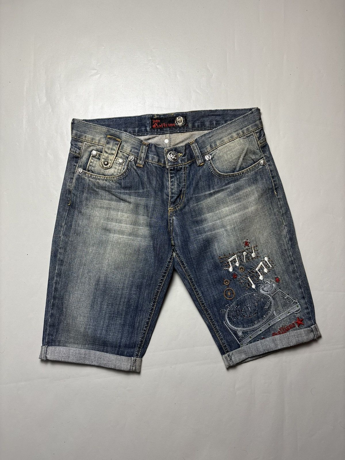 John Galliano Vintage John Galliano Denim Short Size US 31 - 1 Thumbnail
