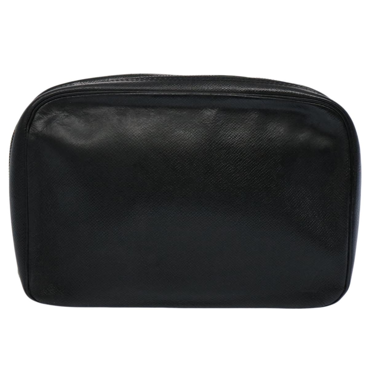 Louis Vuitton Black Leather Clutch Bag (Pre-Owned) Size ONE SIZE - 1 Thumbnail