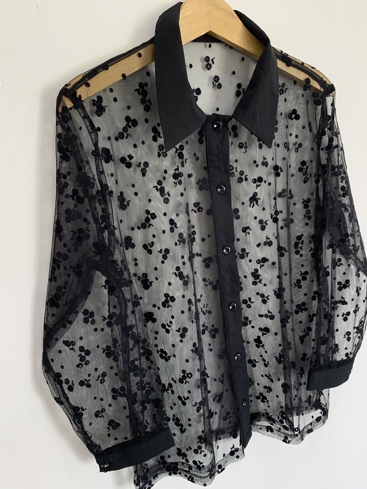 Japanese Brand fishnet button up japanese brand jean paul gaultie style Size M / US 6-8 / IT 42-44 - 2 Thumbnail