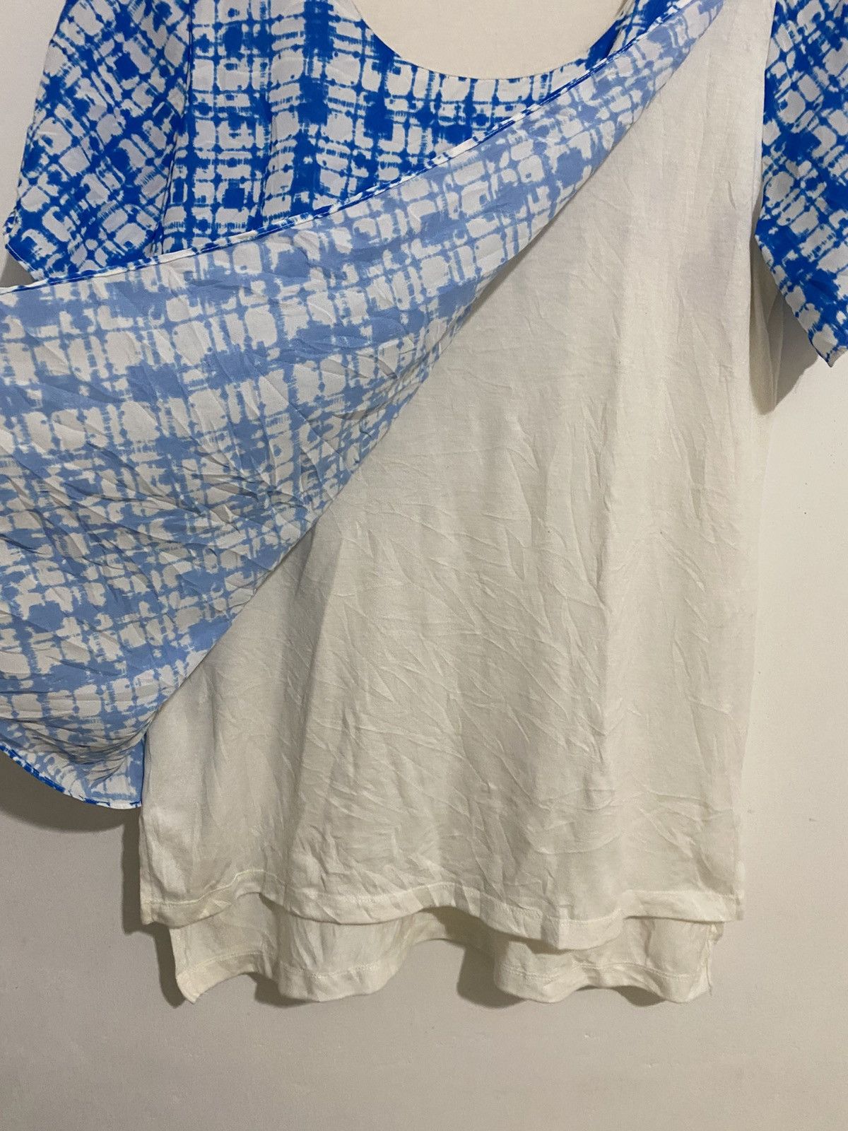 If Six Was Nine × Japanese Brand × Le Grande Bleu (L.G.B.) Japanese DIA Shirt Double Layer Mesh Goa Styled Size US M / EU 48-50 / 2 - 4 Thumbnail