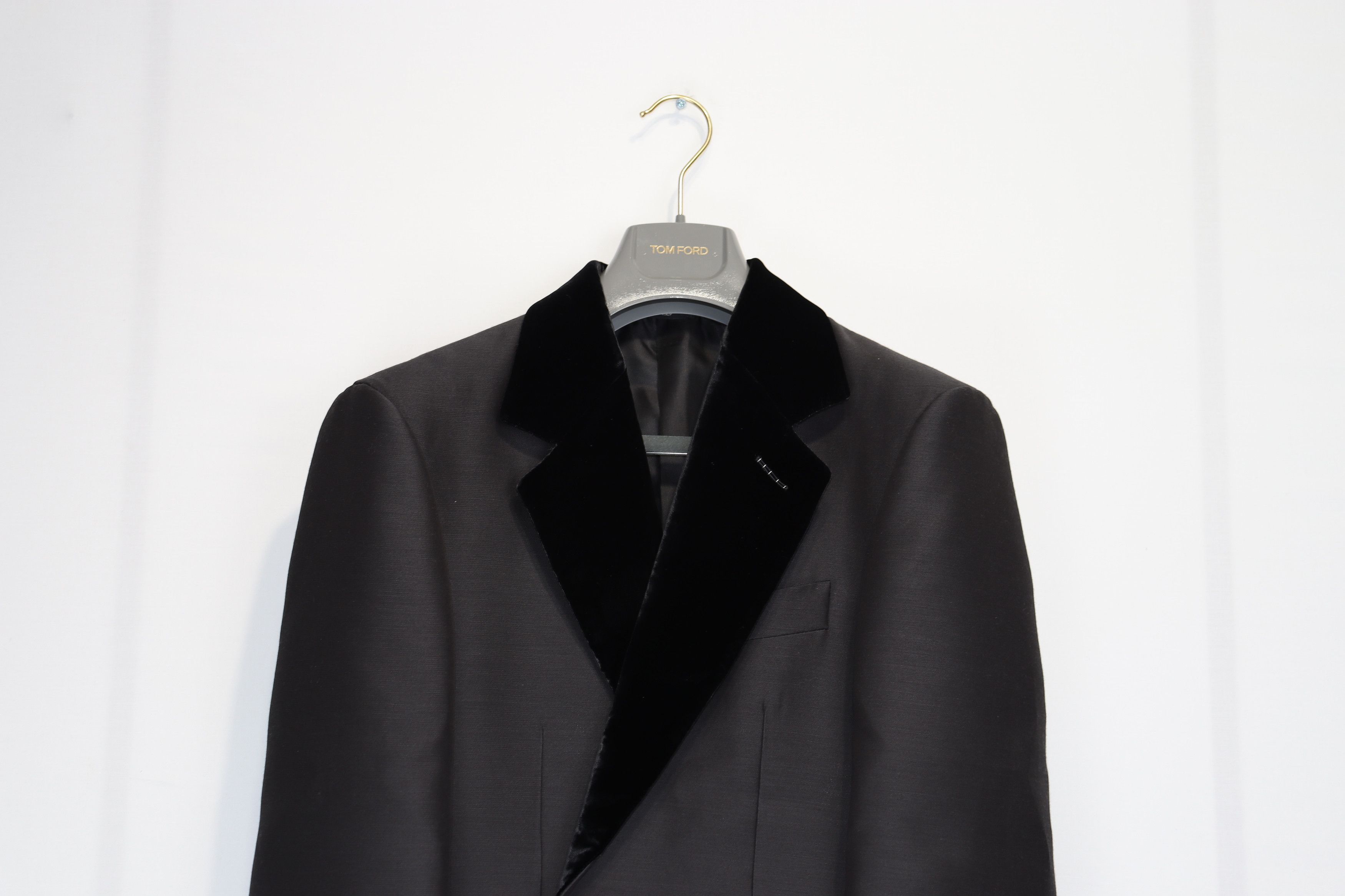 Tom Ford o1rshd1 Velvet Lapel Evening Suit in Black Size US S / EU 44-46 / 1 - 19 Thumbnail