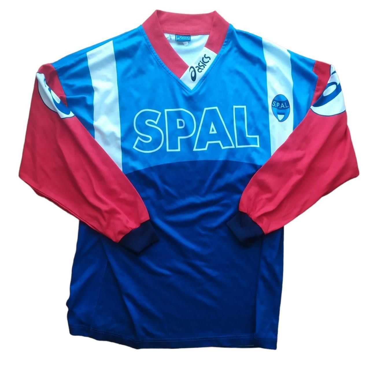 Asics S.P.A.L. Spal Calcio Football Training Sweatshirt 1996/97 L Size US L / EU 52-54 / 3 - 1 Thumbnail