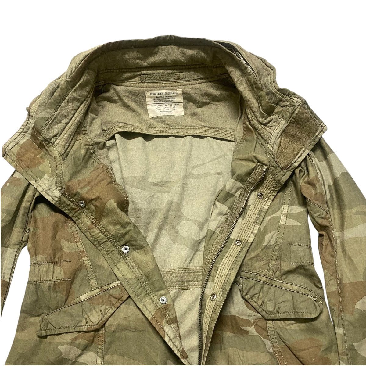 GOA Vintage Goa Military Bono Jacket Hooded Size US S / EU 44-46 / 1 - 8 Thumbnail