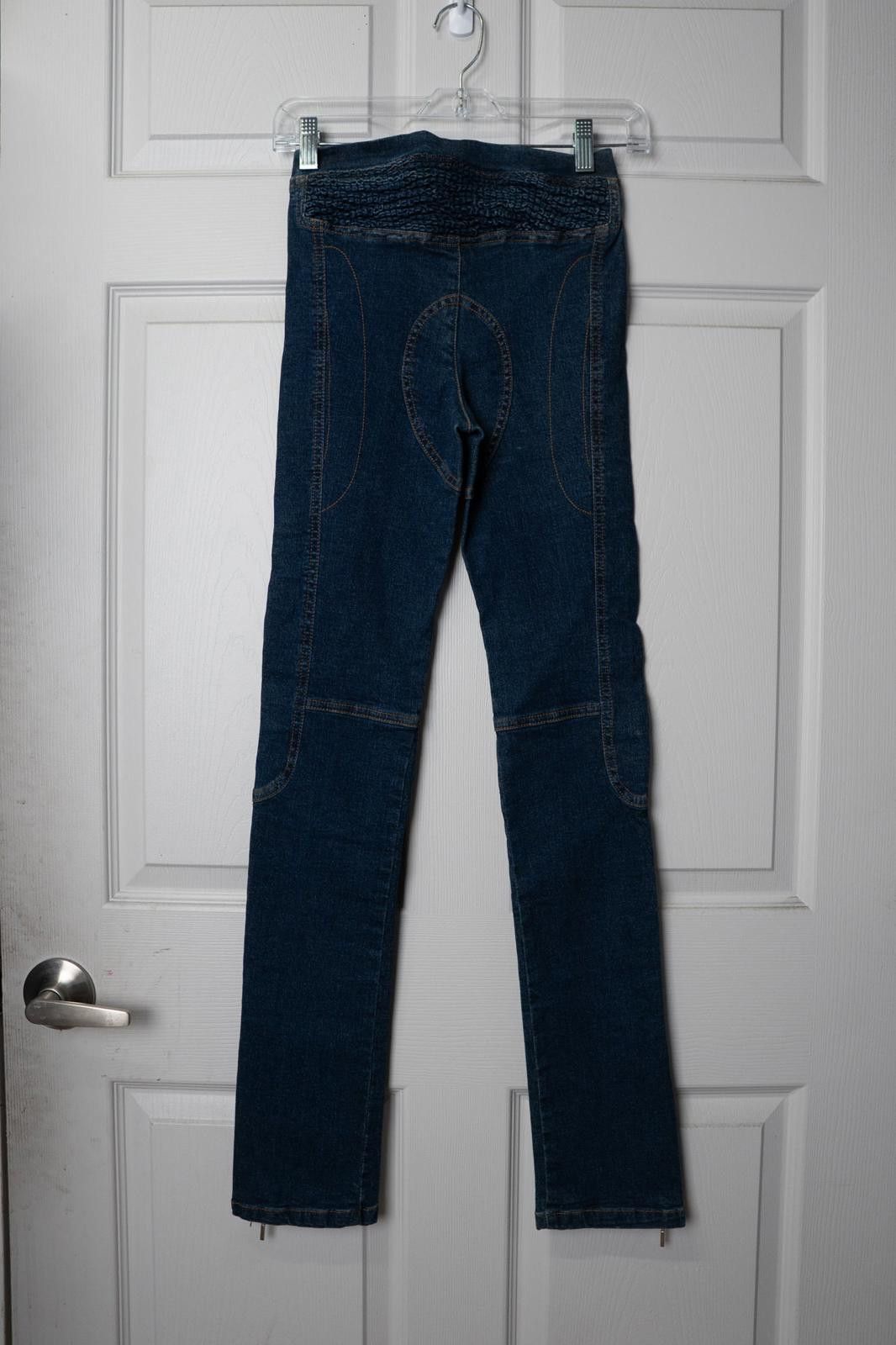 Other 00's Plein Sud Jeans Moto Cross Stretch Skinny Jeans Size 28" / US 6 / IT 42 - 2 Thumbnail