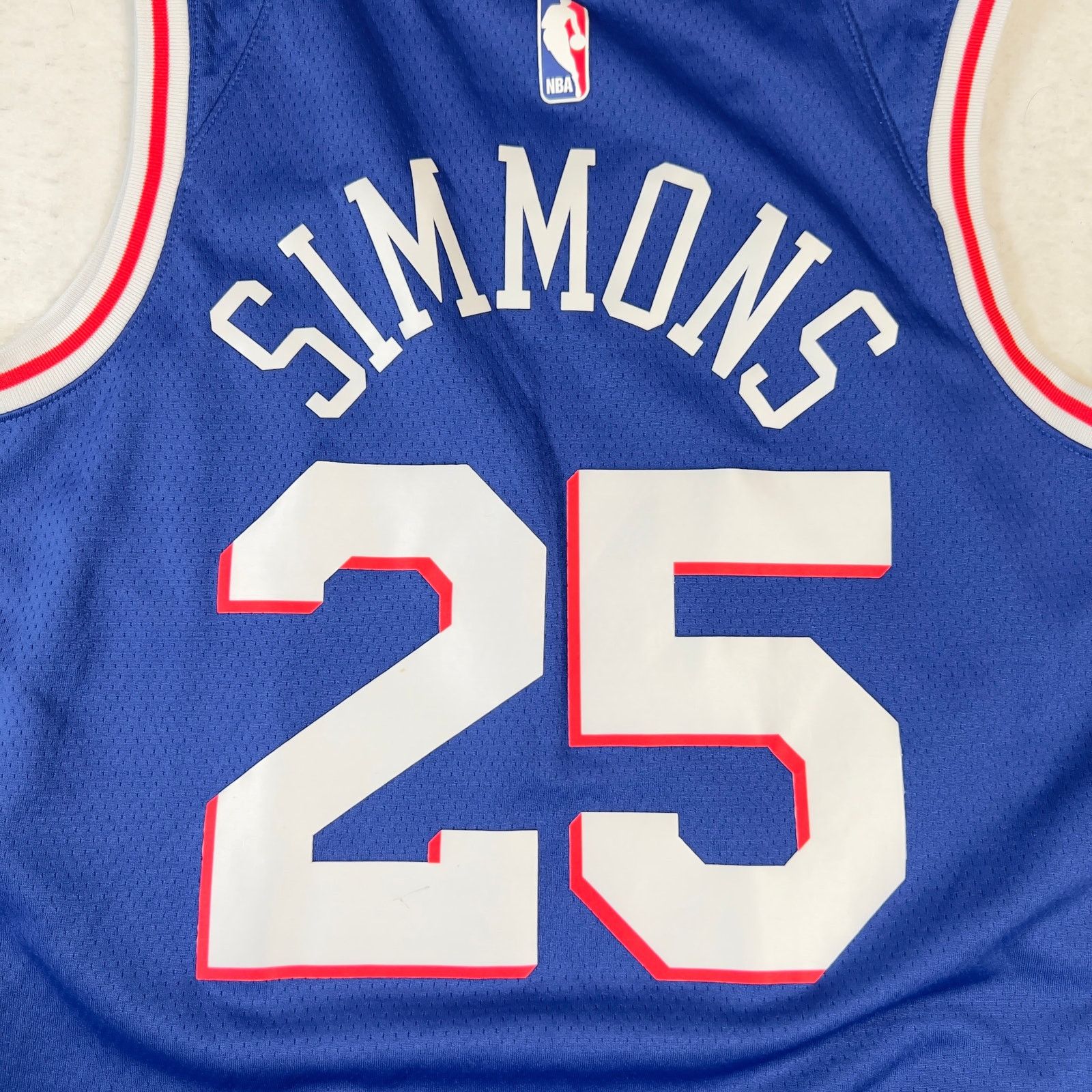 NBA Philadelphia 76rs 25 Simmons NBA Nike Connect Dri-Fit Tank Size US L / EU 52-54 / 3 - 13 Thumbnail