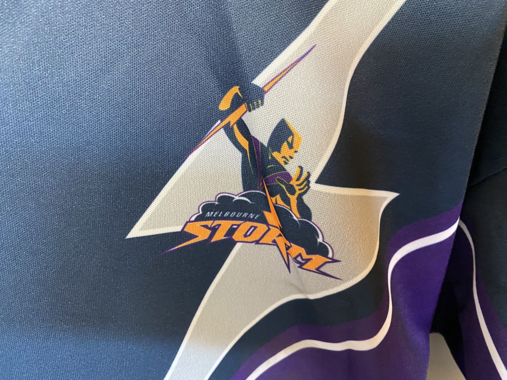 Fila MELBOURNE STORM VINTAGE NRL RUGBY SHIRTS JERSEY SIZE XL Size US XL / EU 56 / 4 - 4 Thumbnail