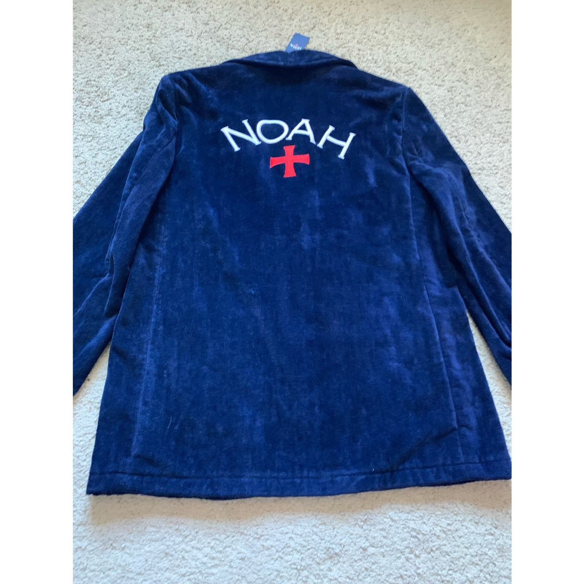 Noah NOAH➕LOGO TERRY BLAZER JACKET Size 38R - 7 Thumbnail