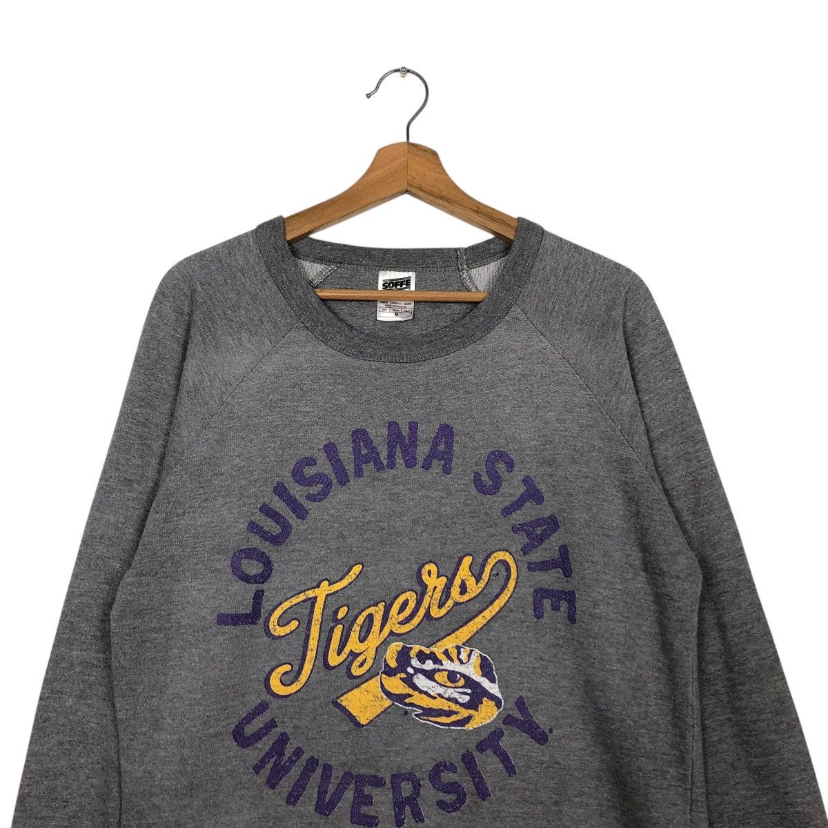 Japanese Brand 🔥VINTAGE SWEATSHIRT SOFFE LOUISIANA STATE UNIVERSITY Size US M / EU 48-50 / 2 - 5 Thumbnail